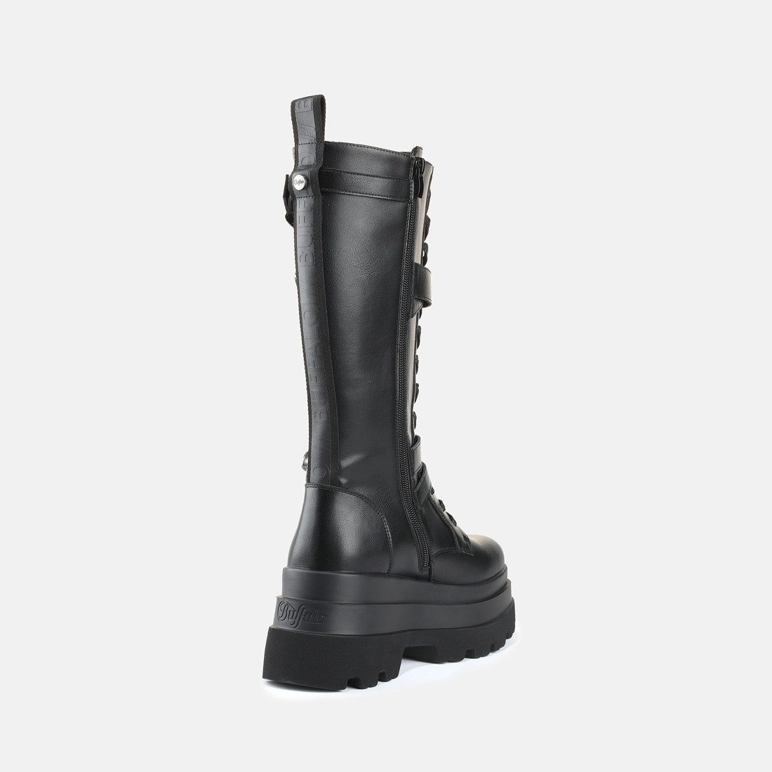 Buffalo JUPITER WEST LACE UP HIGH Schnürstiefel Plateaustiefel mit Memory Foam-Innensohle
