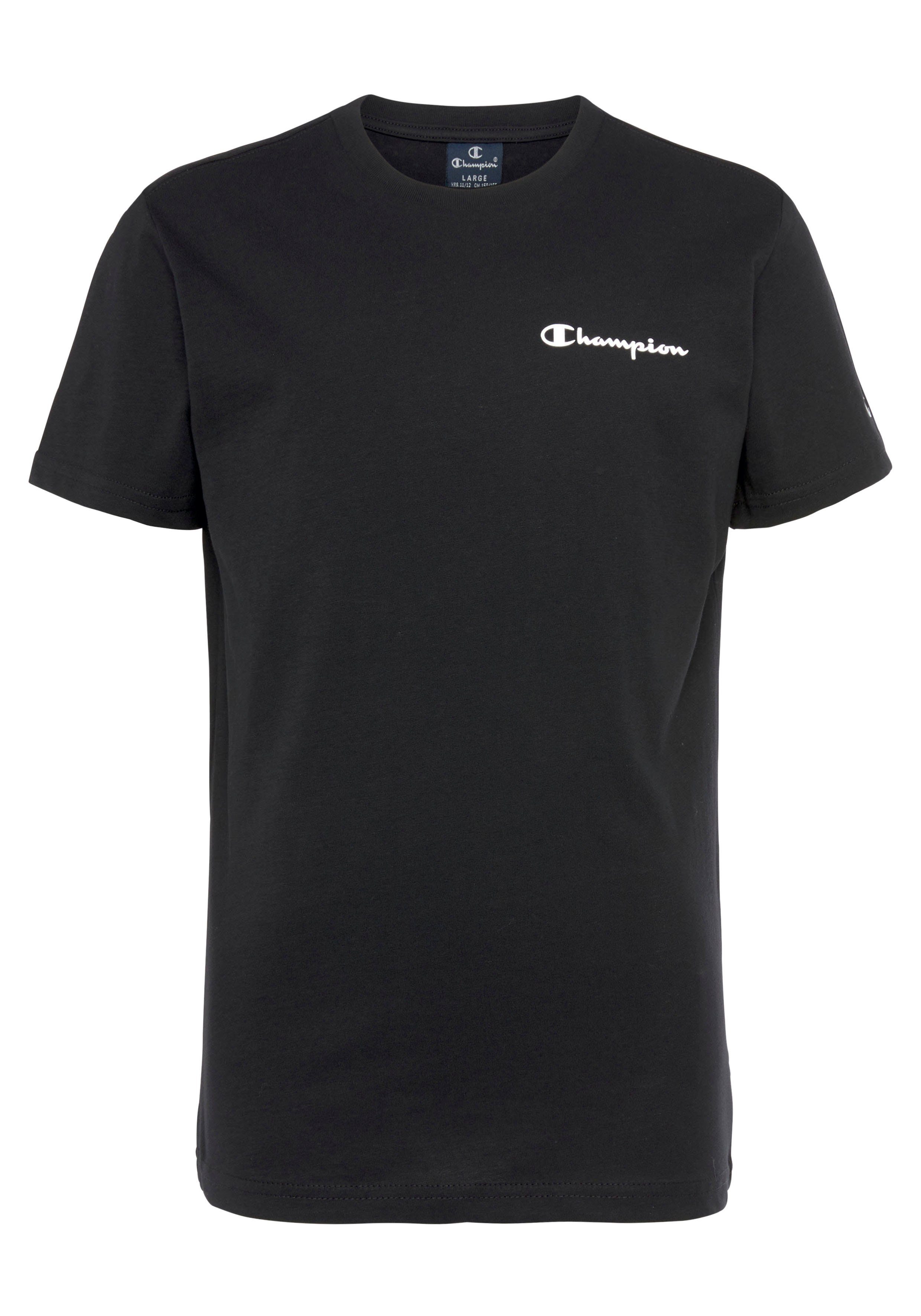 Champion T-Shirt Crewneck T-Shirt schwarz