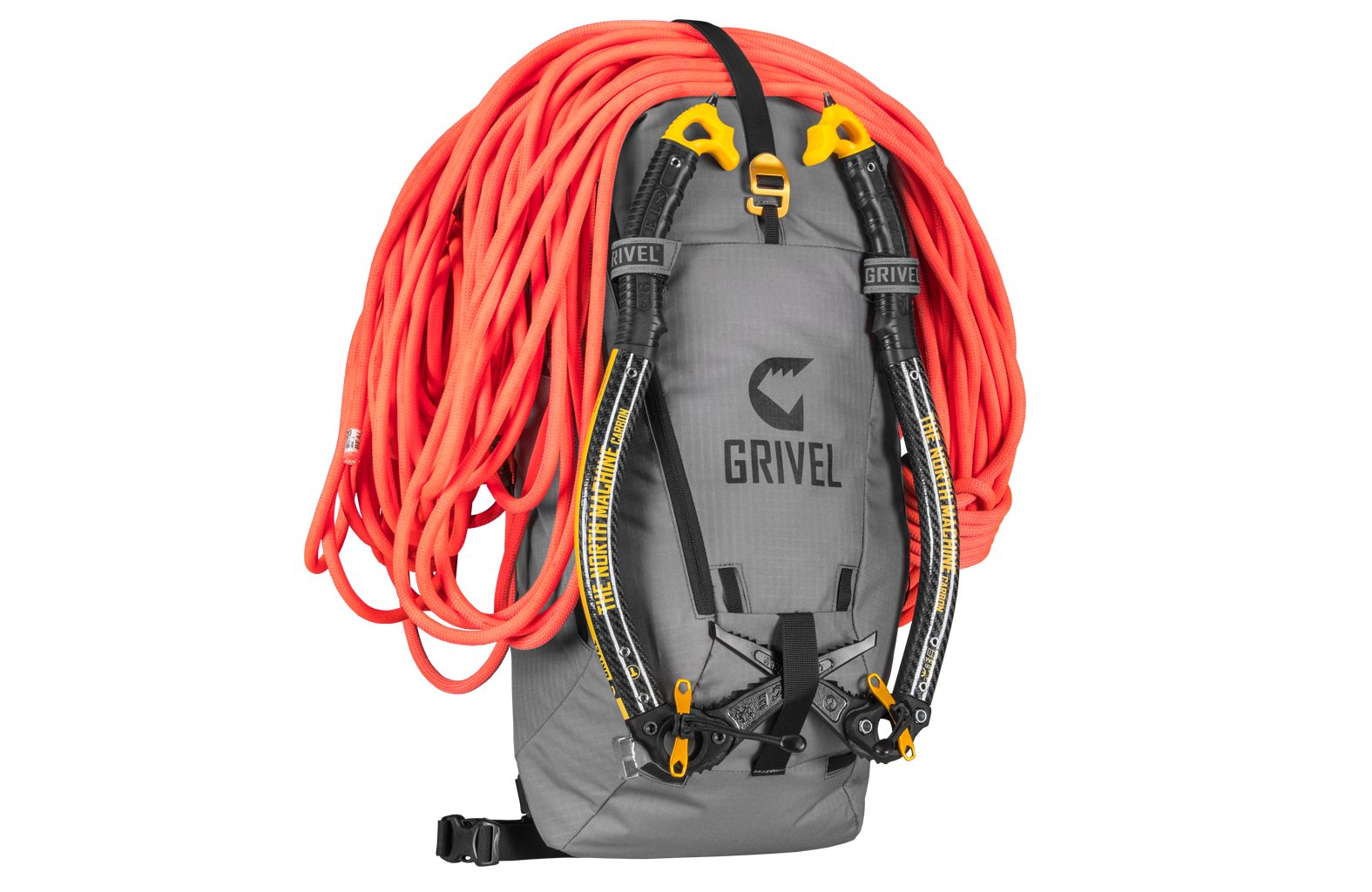 Grivel Alpinrucksack Kletterrucksack Rückenteil mit 30 Liter, thermo-geformte Parete