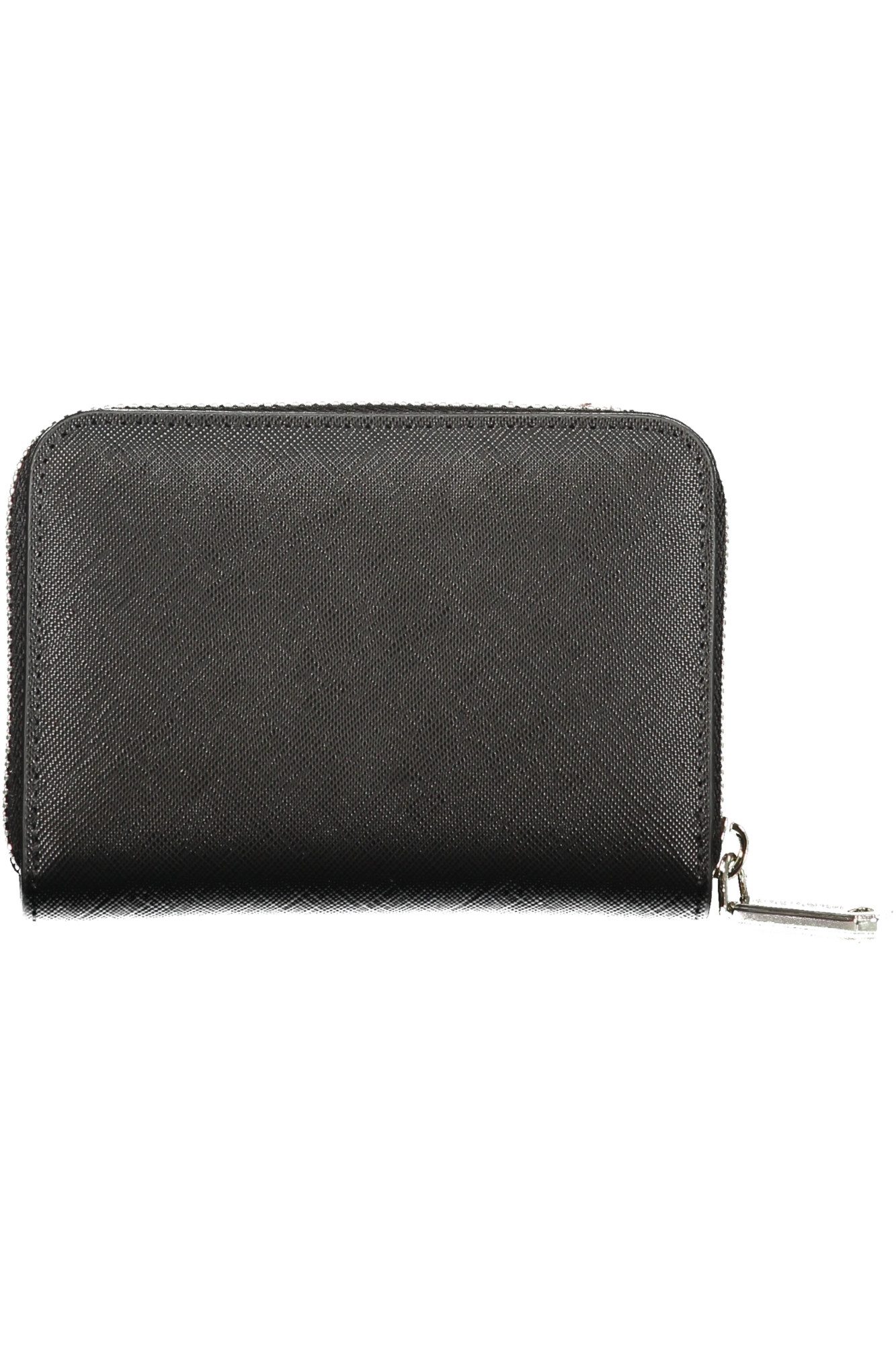 Valentino Geldbörse, Stylische schwarze Damengeldbörse mit vielen Fächern und Reißversch