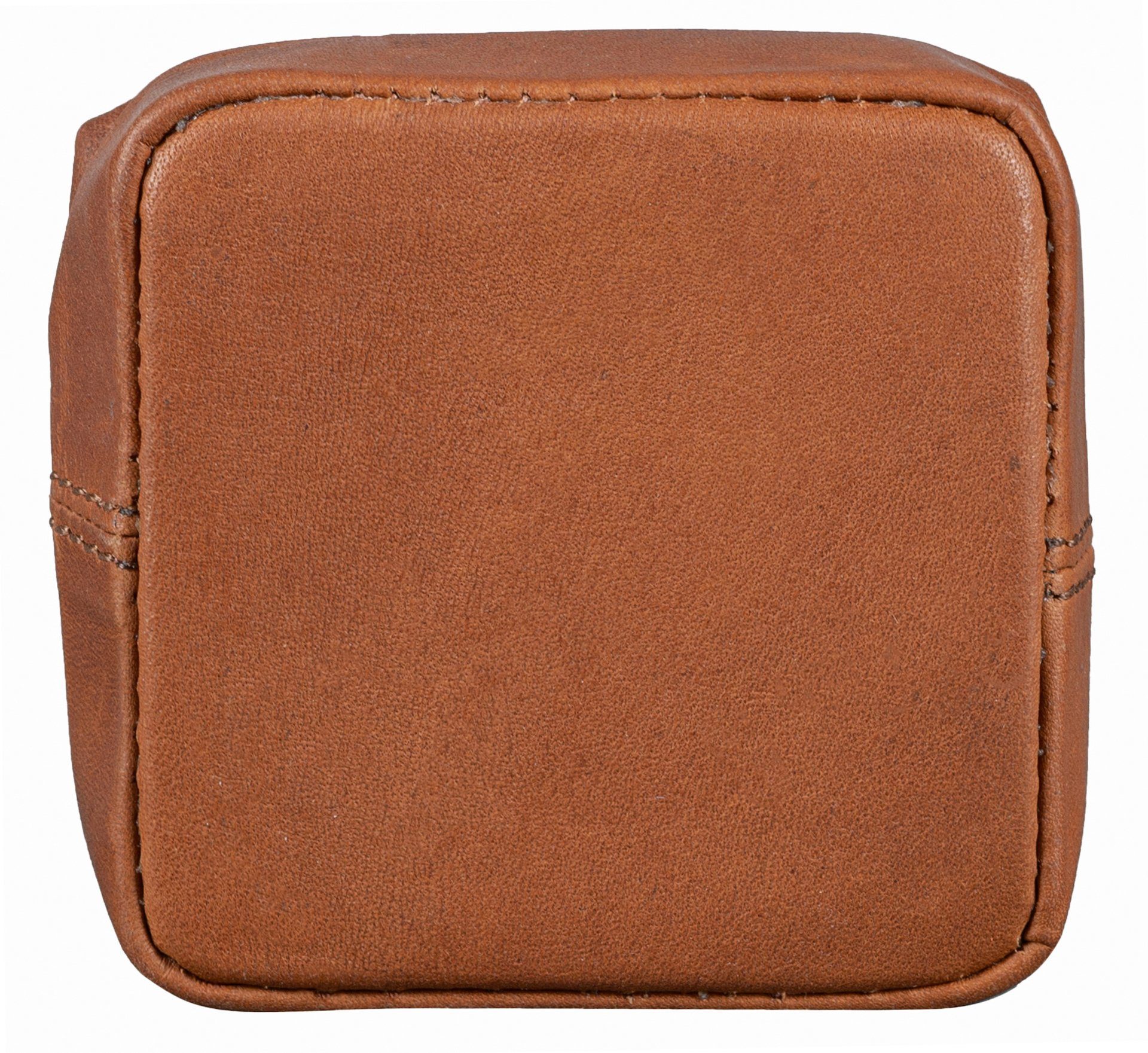 Benthill Mini Geldbörse Leder Münzbörse Slim Wallet Schlanke Minibörse Münzen Geldbörse, Münzfach – Bild 5 von 5