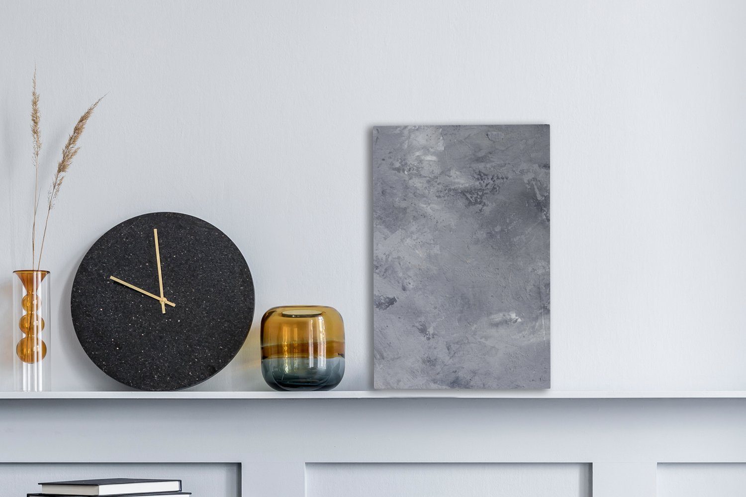 OneMillionCanvasses® Leinwandbild Schiefer - Beton - günstig online kaufen