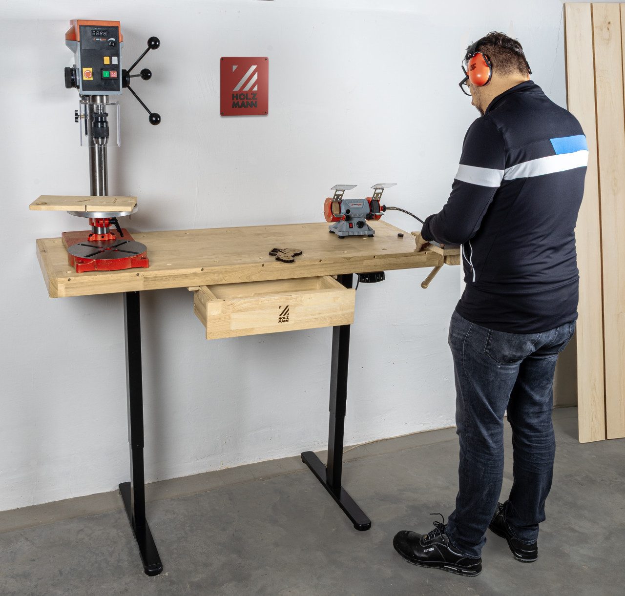 Holzmann Hobelbank Holzmann Hobelbank höhenverstellbar