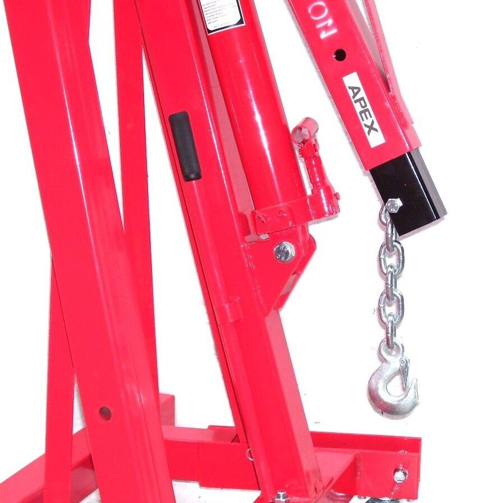 Apex Werkstattkran Werkstattkran 2000 kg Motorheber 06164 Motorkran Getriebekran Kran 2t