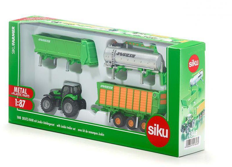 Siku Spielzeug-Traktor SIKU Farmer, Deutz-Fahr Agrotron X720 (1848), mit Jo günstig online kaufen