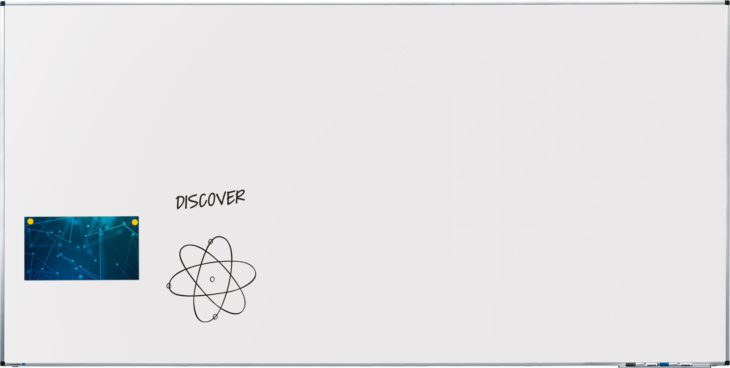 LEGAMASTER Magnettafel Whiteboard Premium 240x120cm