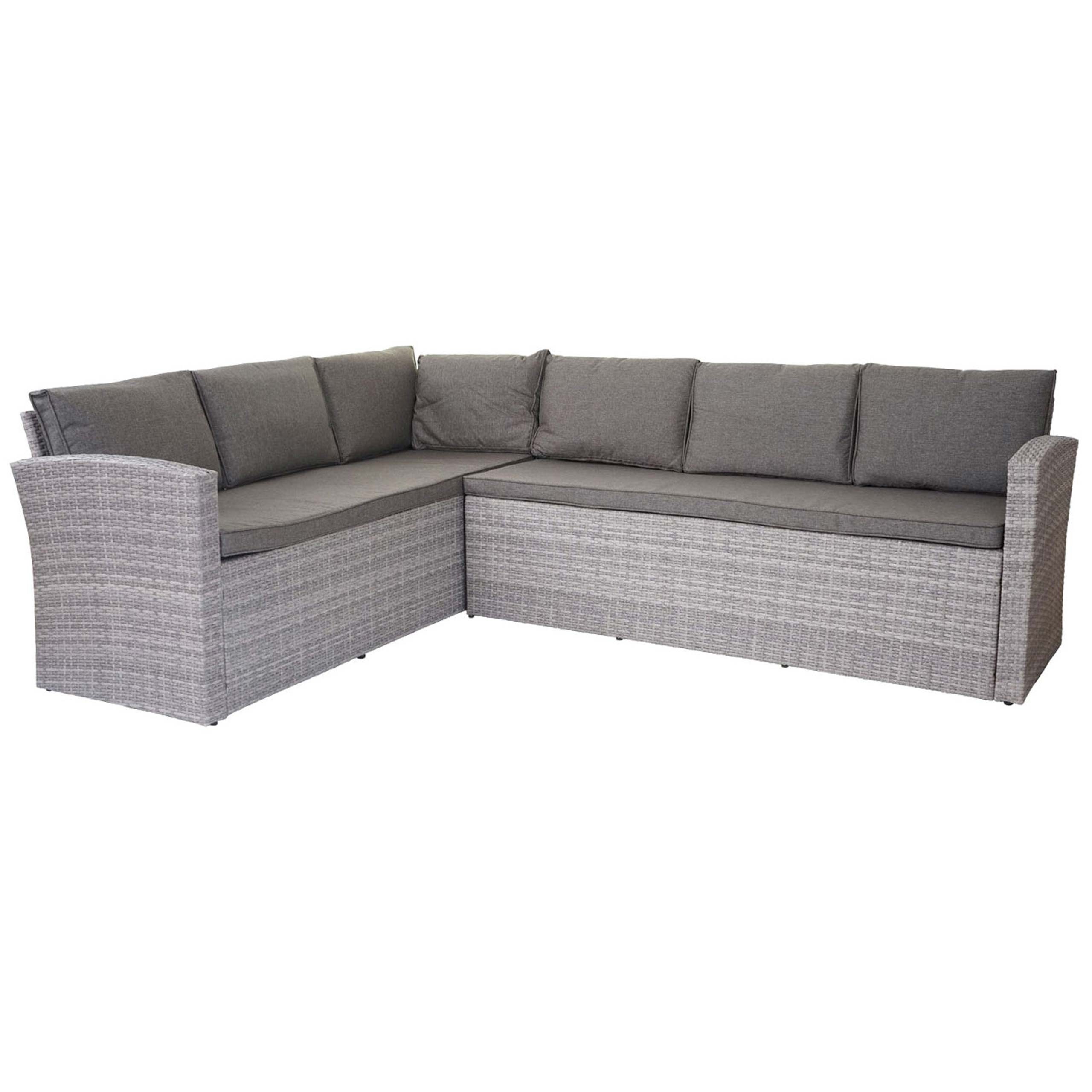 MCW Polstergarnitur MCW-A29-2S, (2-tlg), Pflegeleichtes Poly-Rattan - formstabil und langlebig