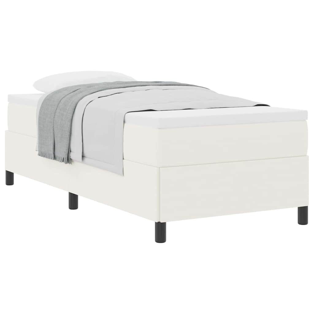 vidaXL Bett Bettgestell Creme 100 x günstig online kaufen