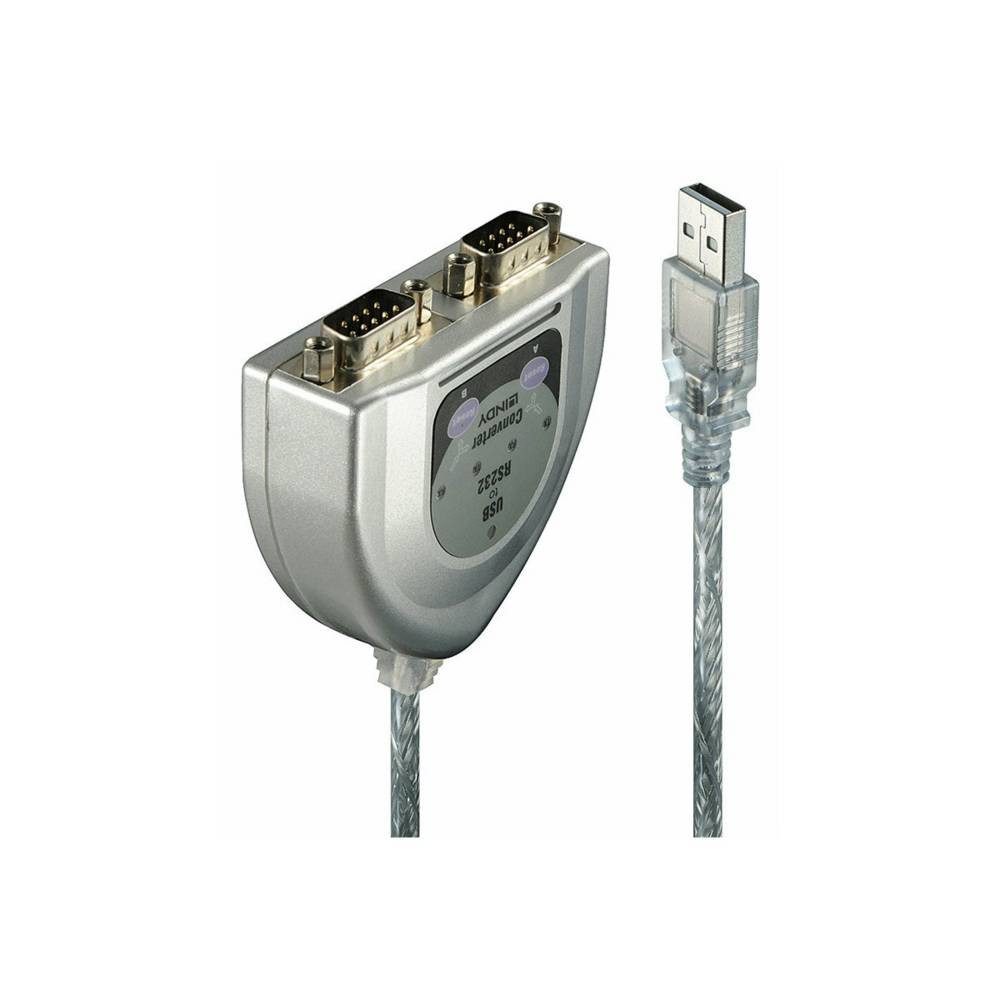 Lindy USB RS232 2 Port 42889 USB-Adapter