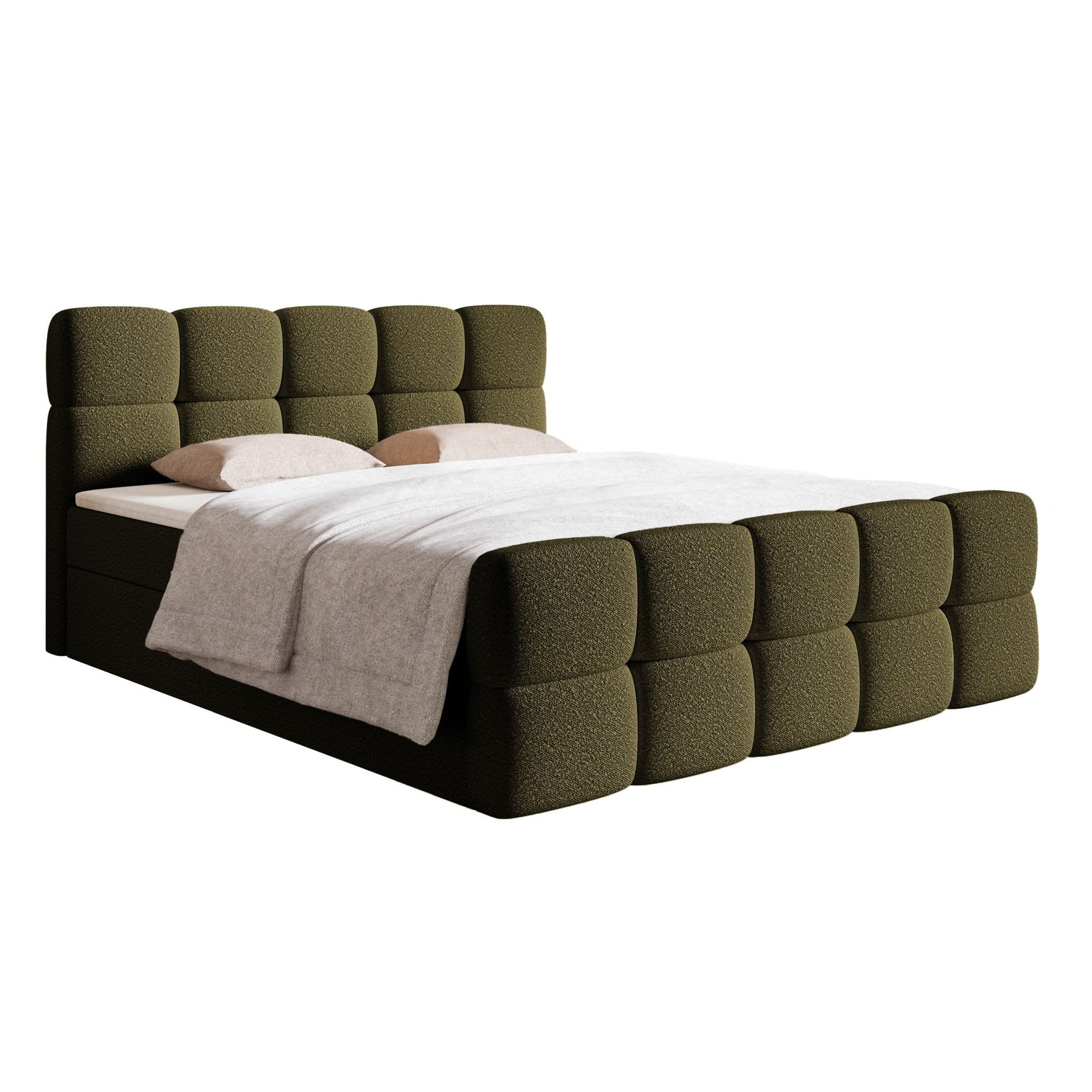Selsey Boxbett CLOUDY, mit Matratze, Topper, günstig online kaufen
