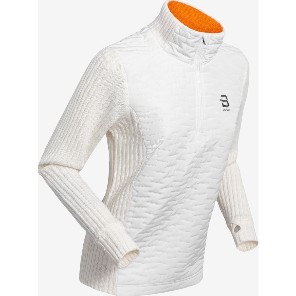 DAEHLIE Fleecejacke Half Zip Comfy 2.0 Wmn Perfekter Midlayer für Wärme und Komfort bei sportlichen Aktivitäten