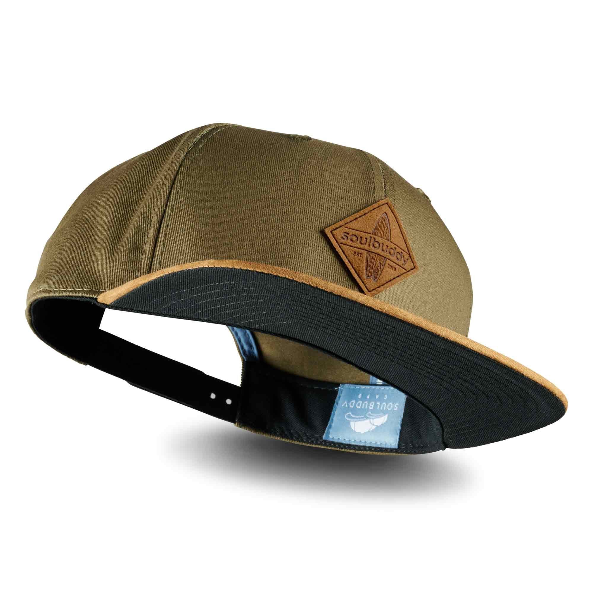 Soulbuddy Snapback Cap Herren Basecap, Baseball Cap Herren, größenverstellbare Unisex Cap (auch als Kids Caps erhältlich, One Size, Unisex, Größenverstellbar)