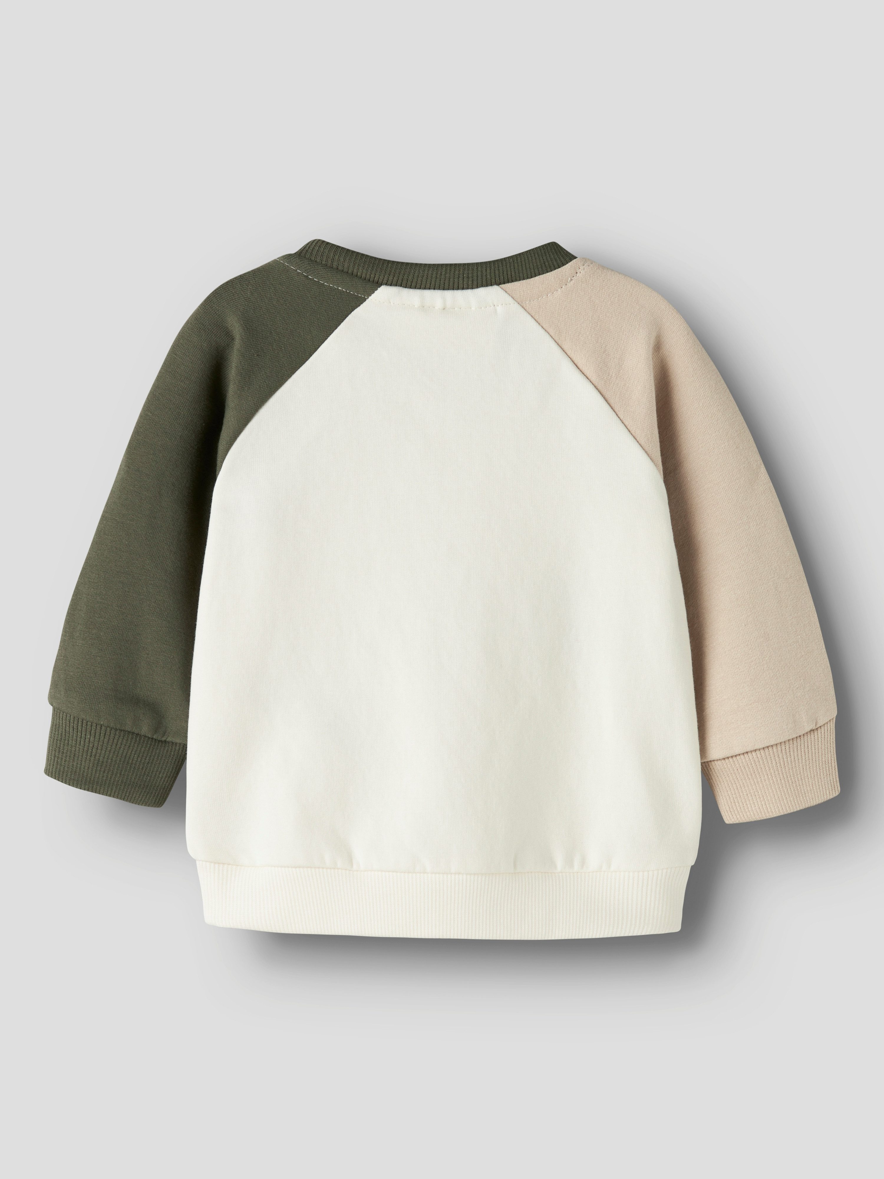 Name It Sweatshirt NBMOMAND LS SWEAT BRU Baumwollmischung, regular fit