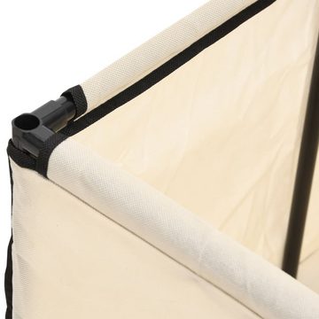 furnicato Truhe Aufbewahrungsbox Creme 105x34,5x45 cm Stoff (1 St)