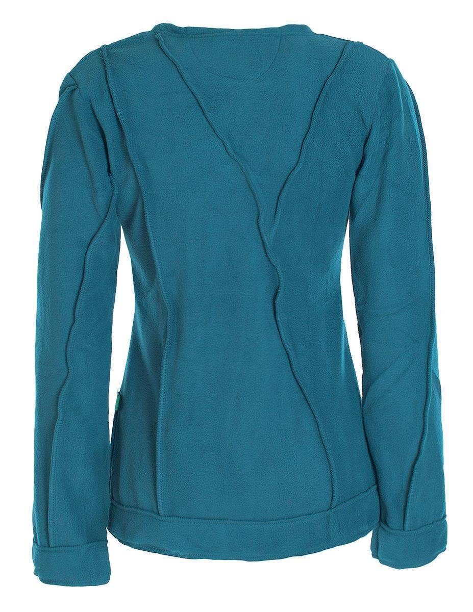 Vishes Fleecepullover Damen warmer Winterpullover Fleecepullover Eco-Fleece günstig online kaufen