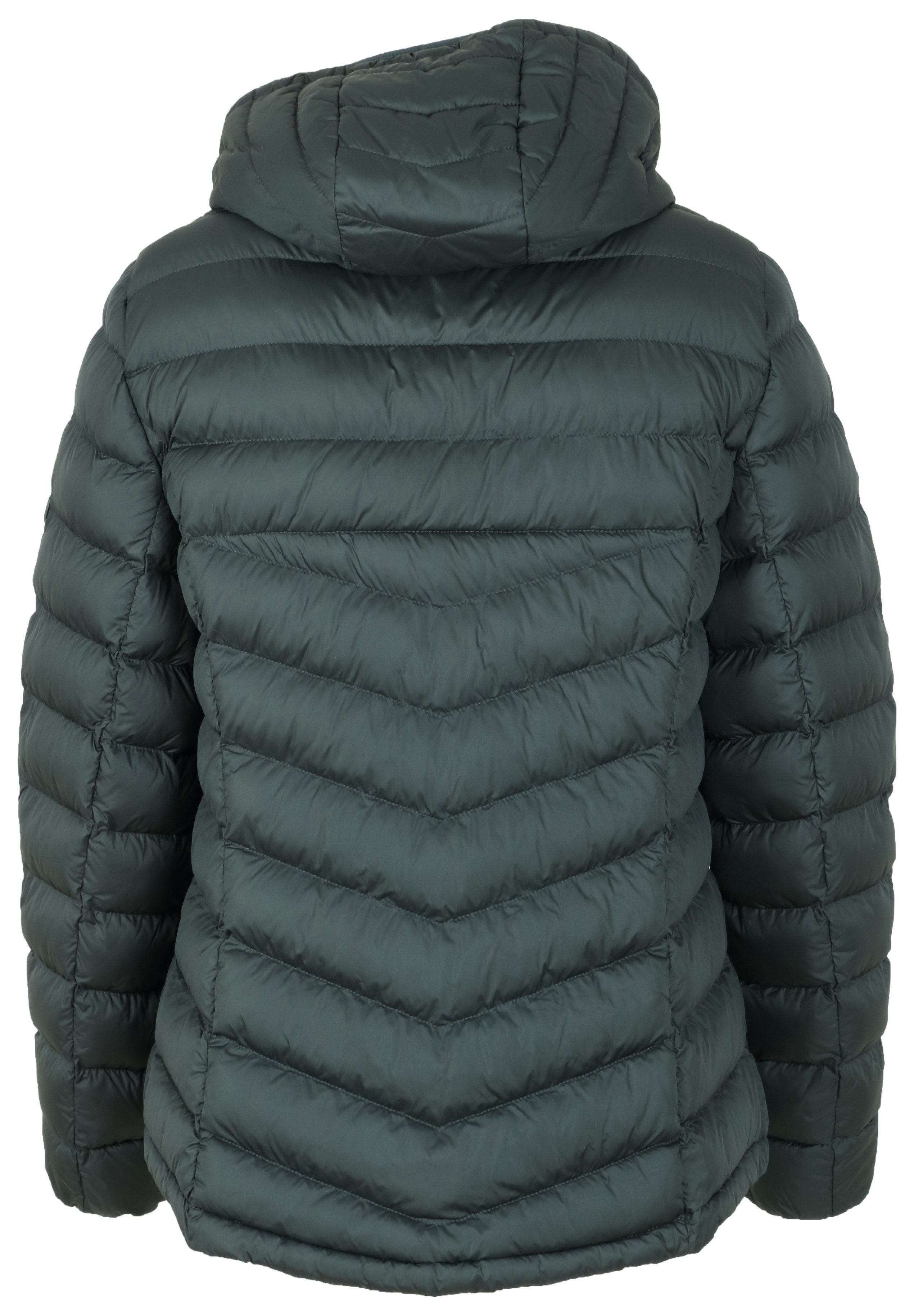 Barbara Lebek Steppjacke Barbara Lebek Damen Winterjacke - dark green (1-St)