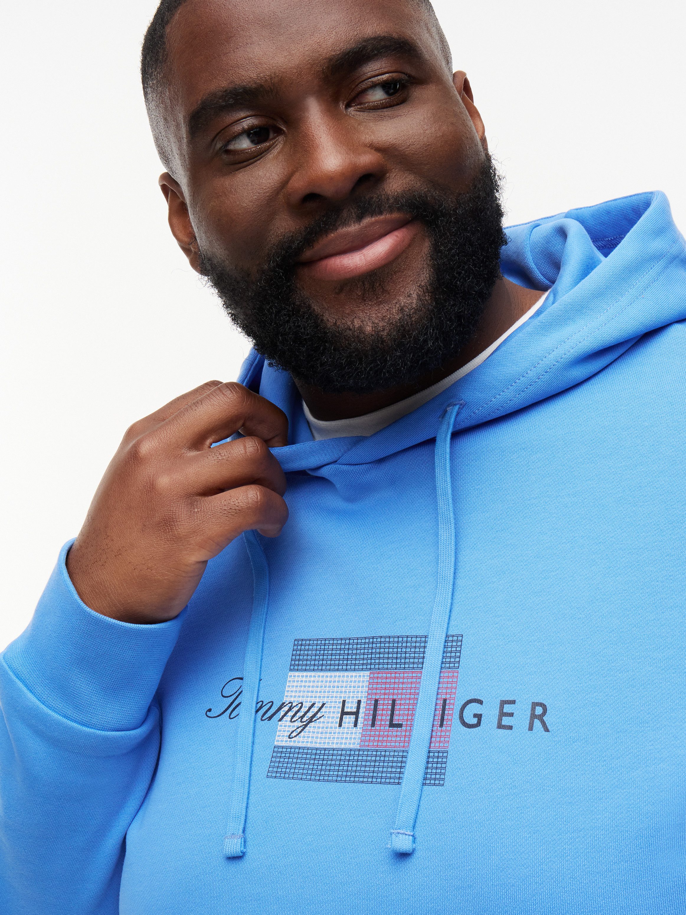 Tommy Hilfiger Big & Tall Hoodie BT-SCRIPT FLAG Große Größen