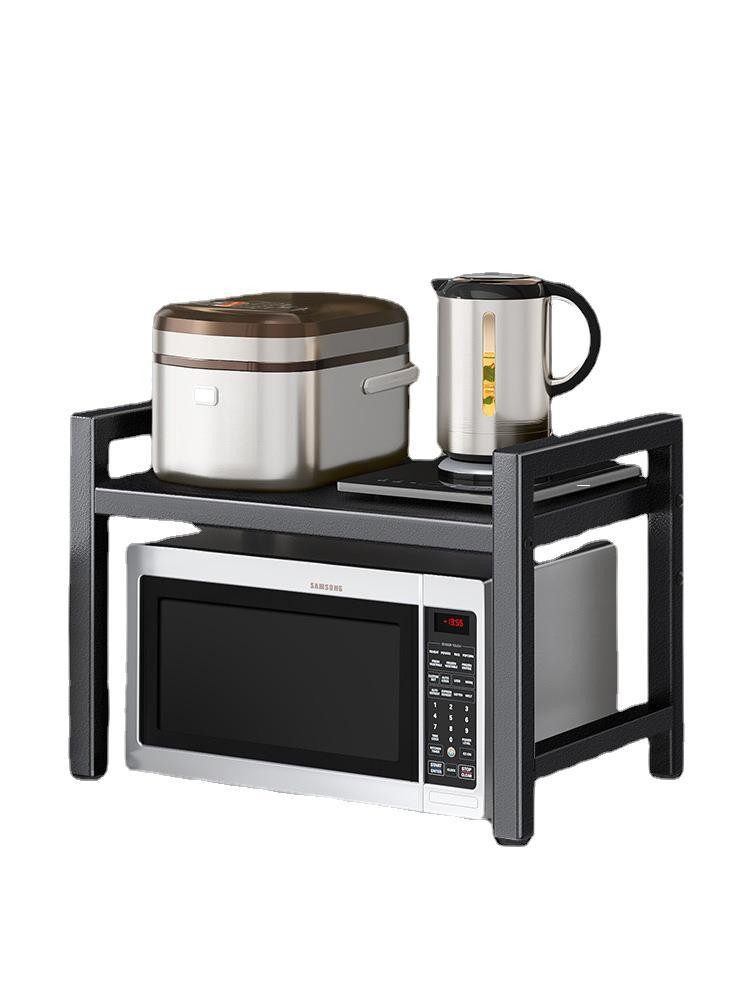 Regal Küchenregal Lagerregal Standregal verstellbar Gewürzregal mit 6 Haken