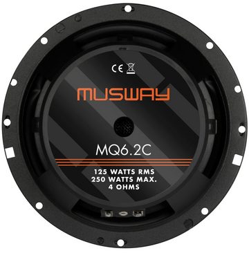 Musway MQ6.2C 16,5cm Lautsprecher System Auto-Lautsprecher (Musway MQ6.2C - 16,5cm Lautsprecher System)