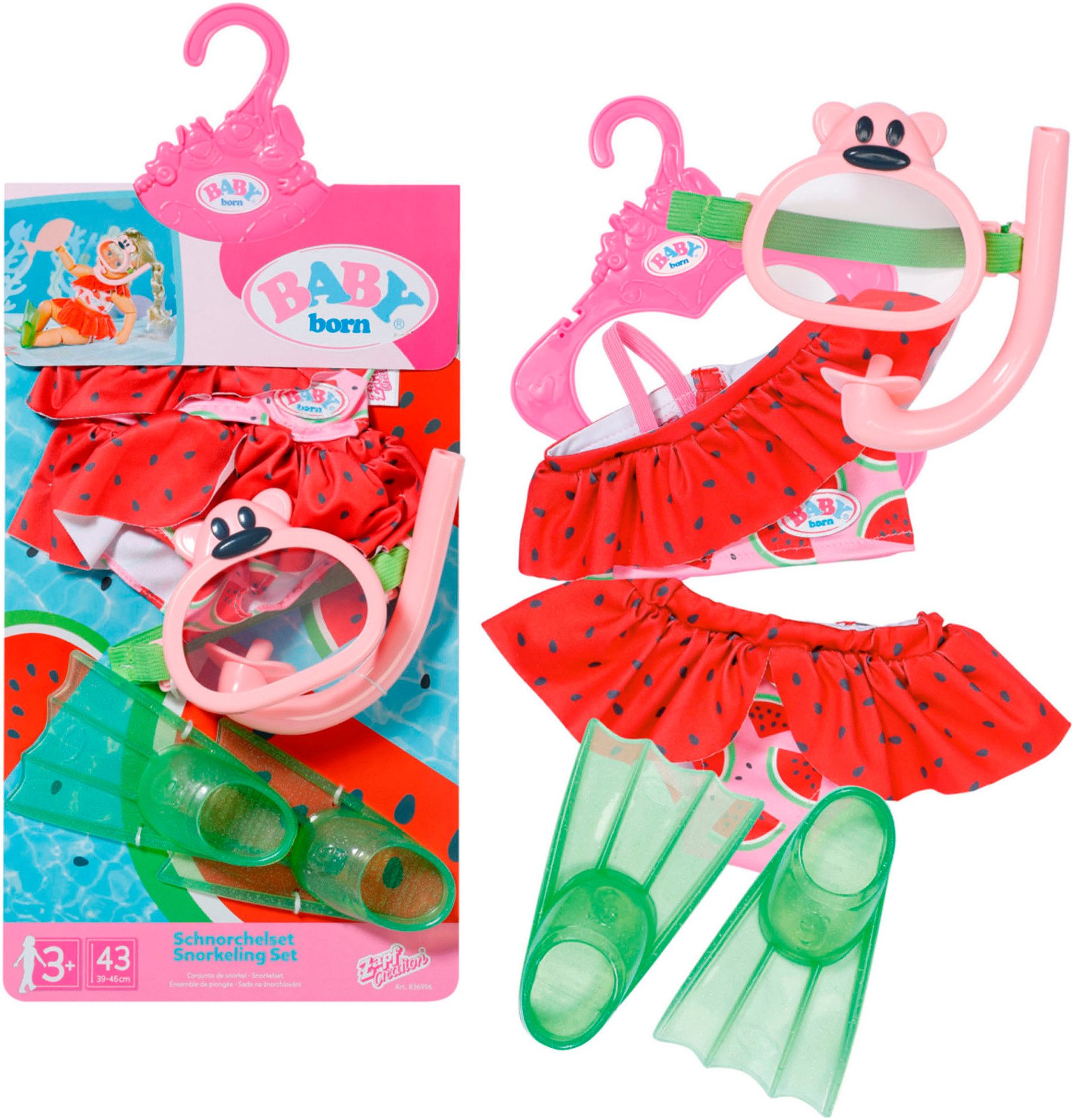 Baby Born Puppenkleidung Tauchspaß, 43 cm günstig online kaufen