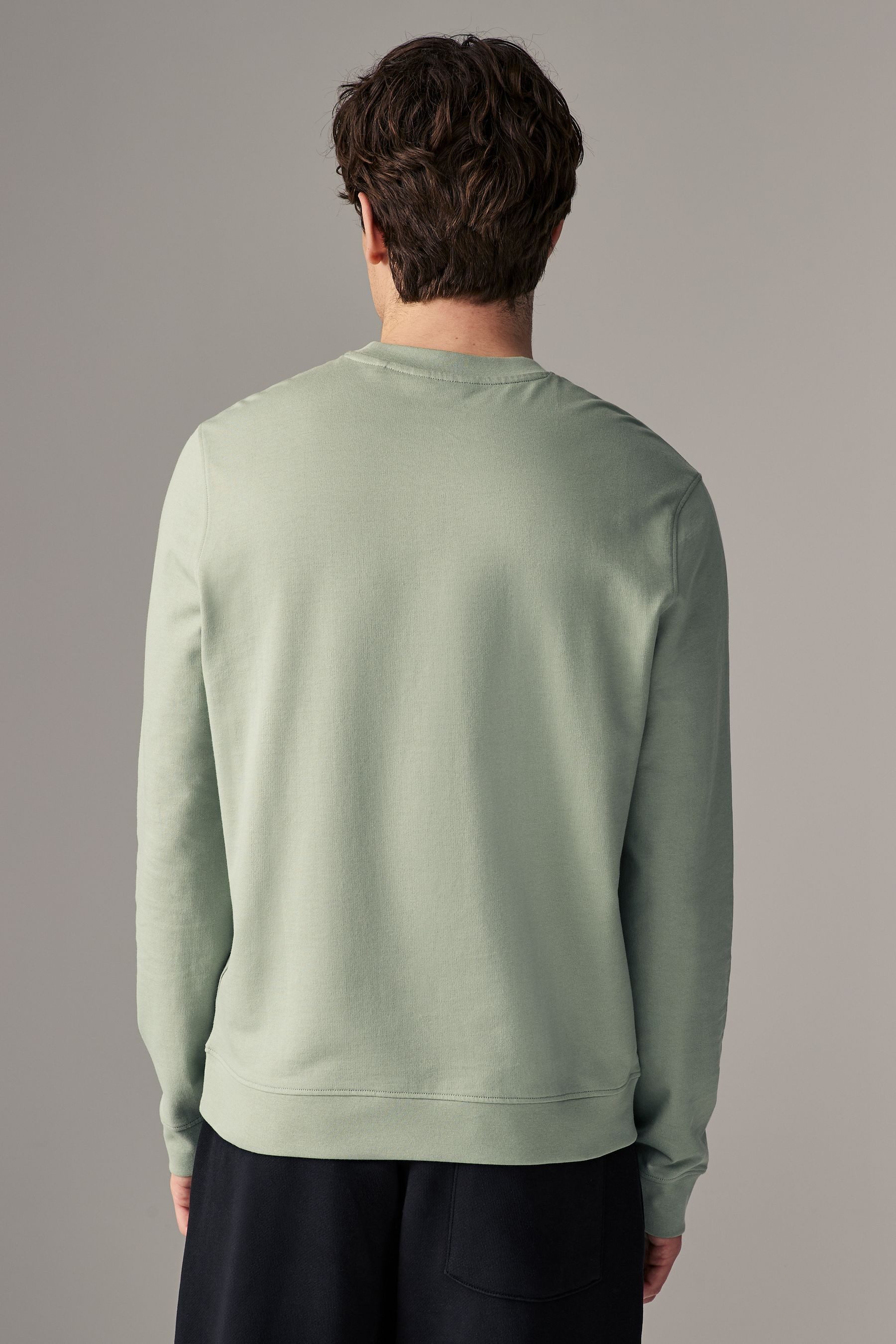 Next Sweatshirt Leichtes Sweatshirt mit Rundhalsausschnitt günstig online kaufen