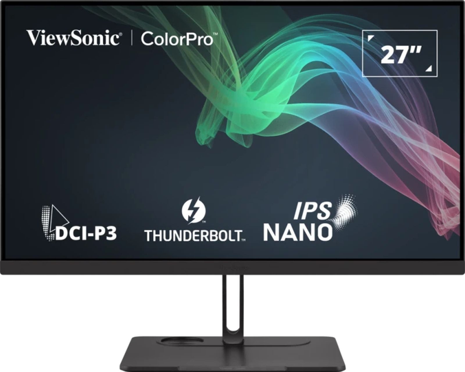 Viewsonic 68,6cm VP2776T-4K 16:9 HDMI/DP/USBC/LAN UHD TFT-Monitor (3840 x 2160 px, 4K Ultra HD, 5 ms Reaktionszeit, 60 Hz, IPS, Lautsprecher, HDR, Kopfhörerbuchse, Pivot, Höhenverstellbar)