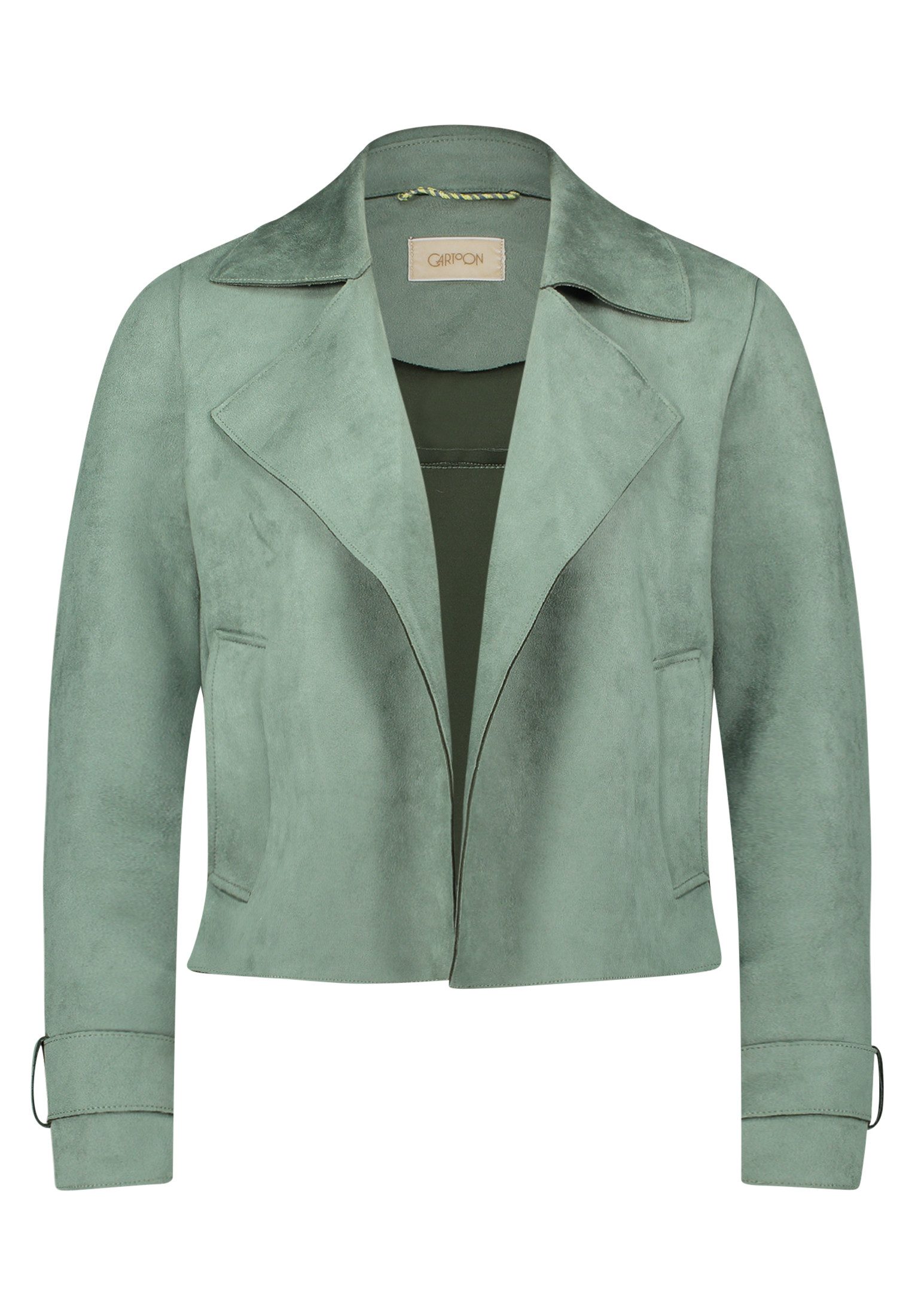 Cartoon Jackenblazer Damen Casual-Jacke mit Taschen günstig online kaufen