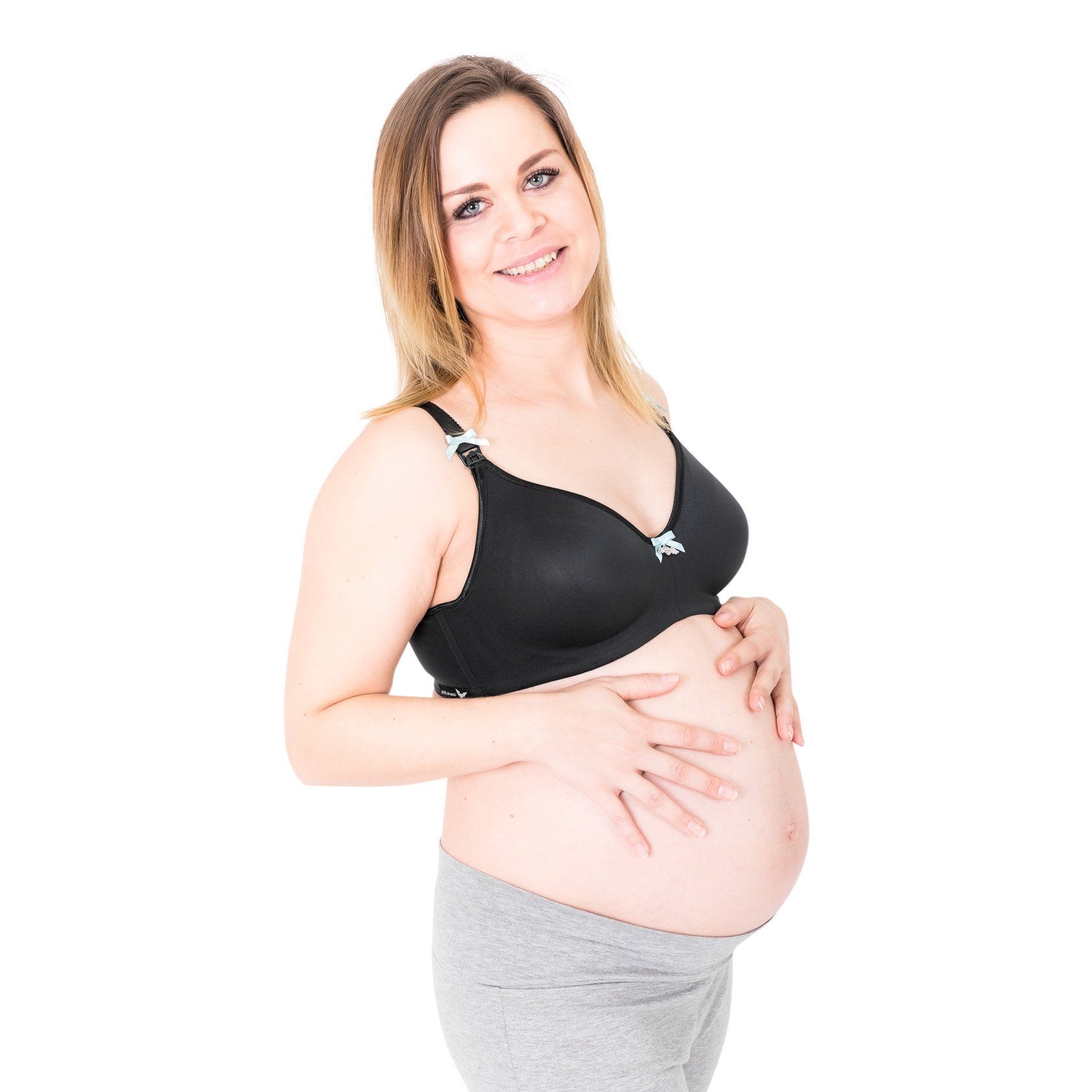 petit amour Still-BH Stillunterwäsche ELSIE Still-BH Bügel nahtlose Körbchen schwarz (Packung, 1-tlg., 1 Stück) 2-lagig & nahtlos vorgeformte Körbchen, Spezial-Bügel