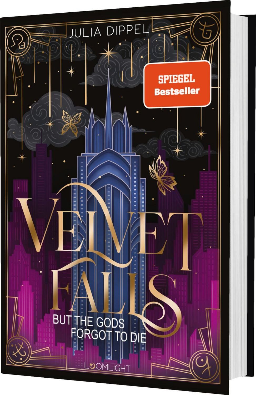 Belletristik Velvet-Dilogie 1: Velvet Falls, but the Gods forgot to die Göttlich-dä Julia Dippel