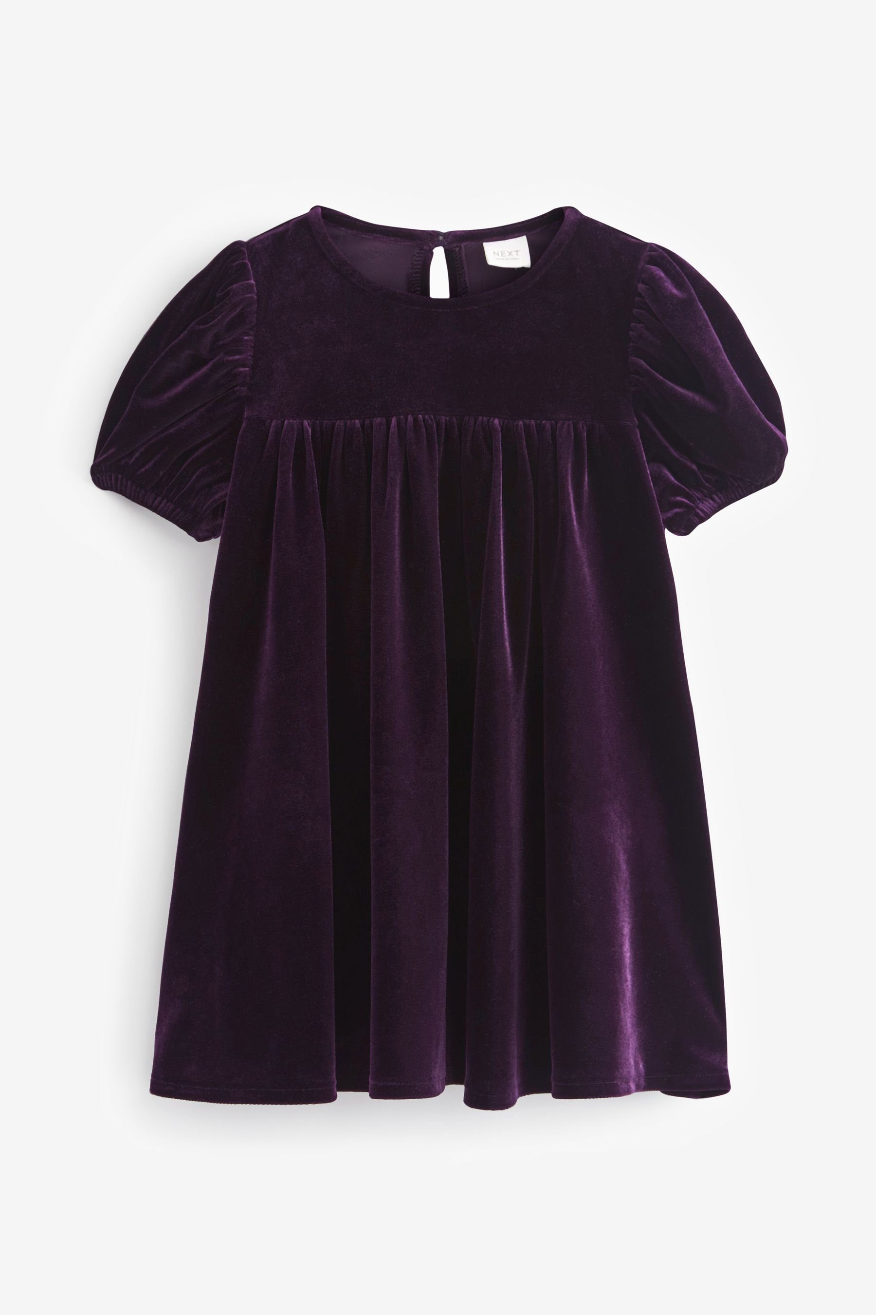 Next Purple Samt (1-tlg) Kleid aus Samtkleid