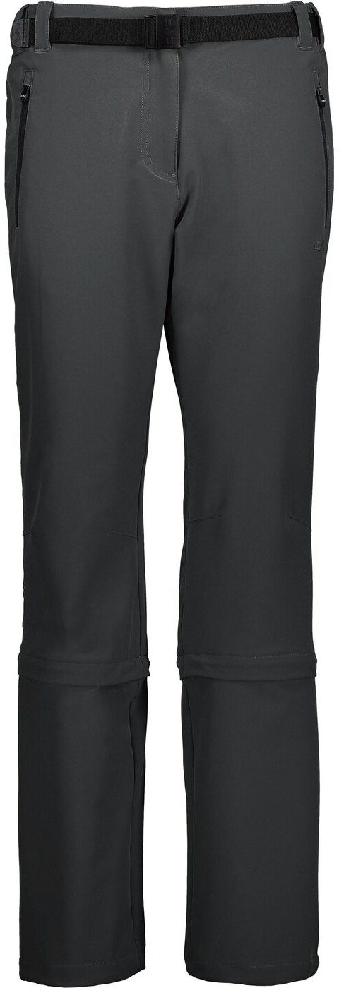 CMP Outdoorhose WOMAN ZIP OFF PANT ANTRACITE