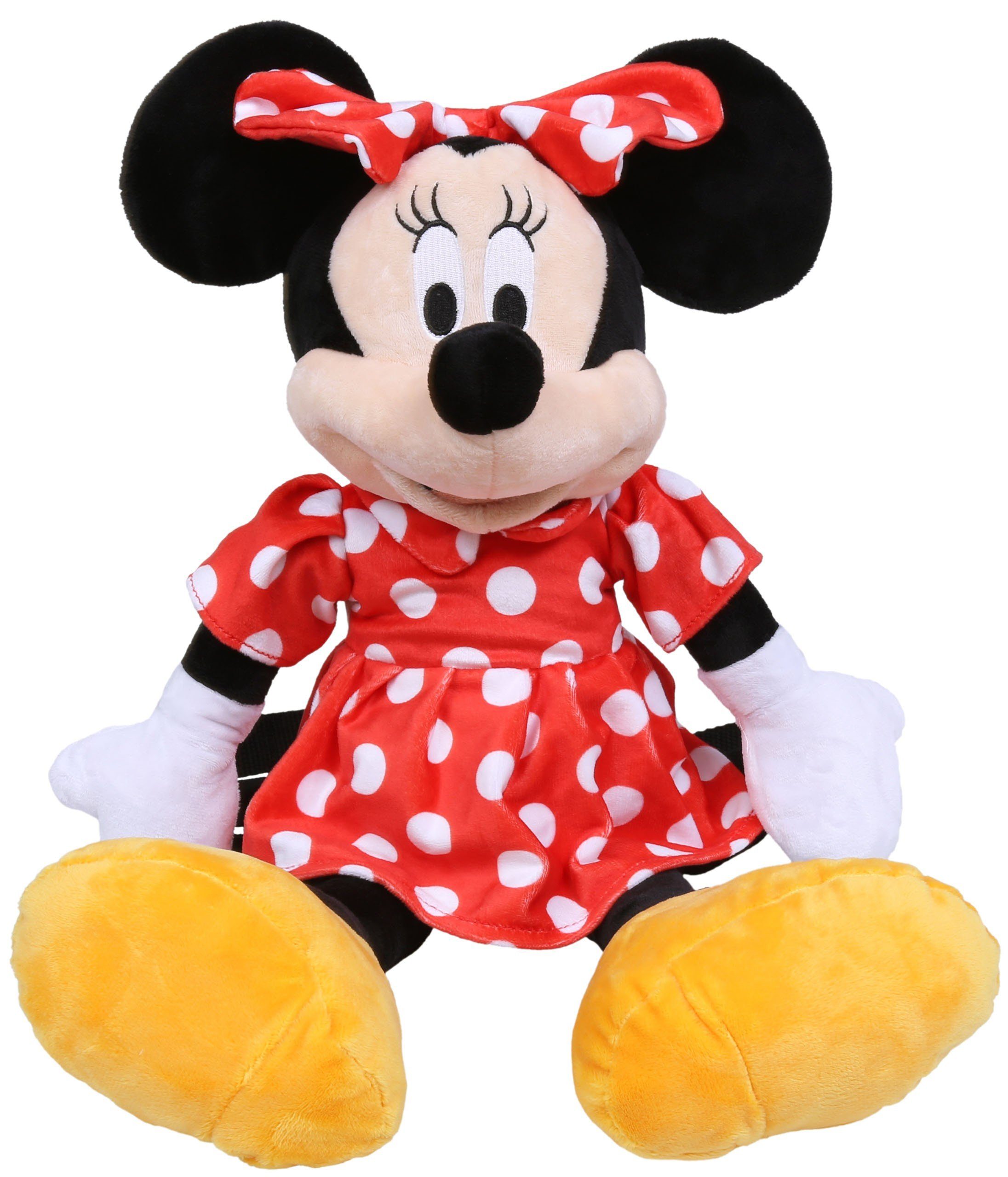 Sarcia.eu Kinderrucksack Minnie Mouse Kinder Rucksack-Plüschtier, weich, verstellbar