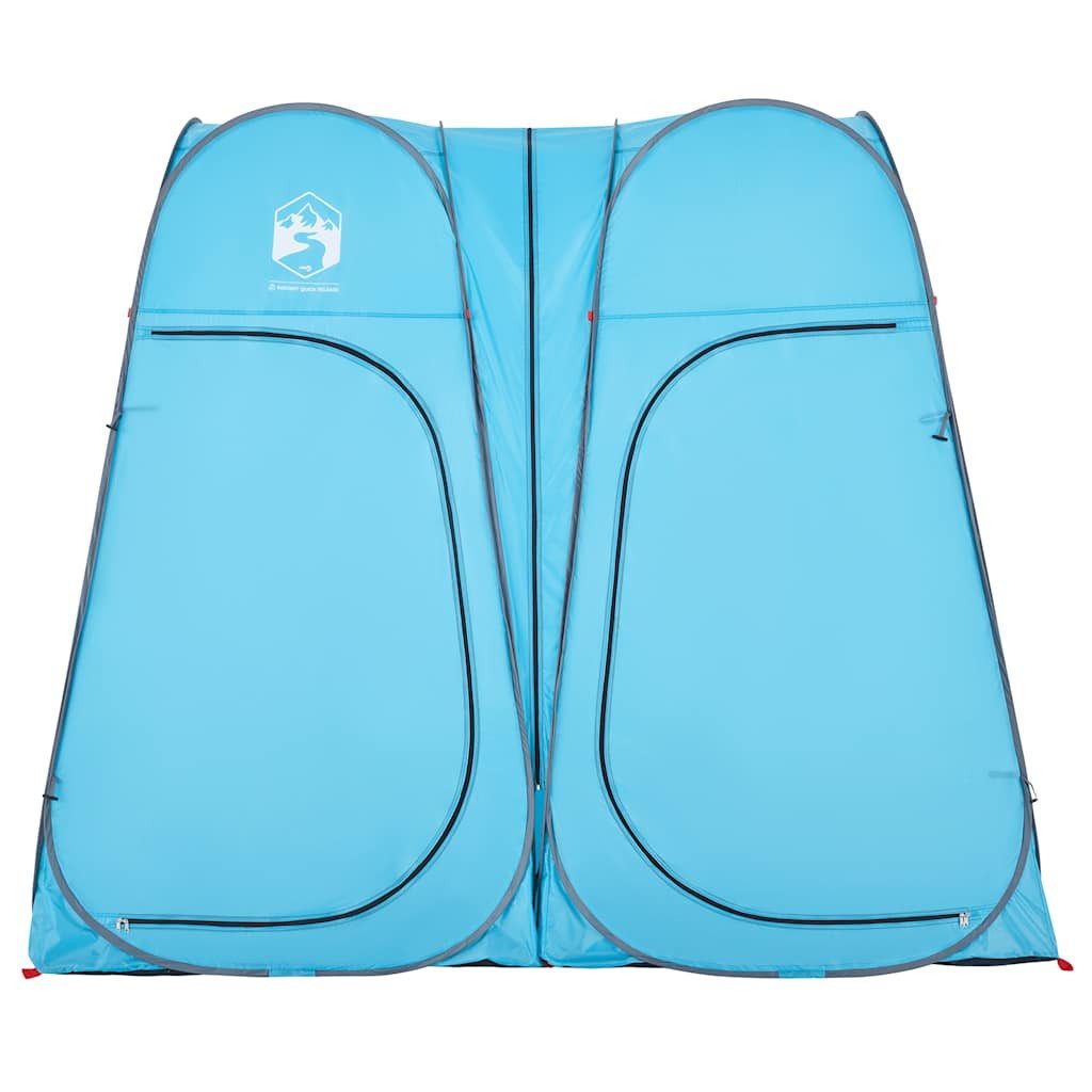 vidaXL Faltzelt Sichtschutzzelt Blau Pop-Up Wasserdicht, (1 tlg)