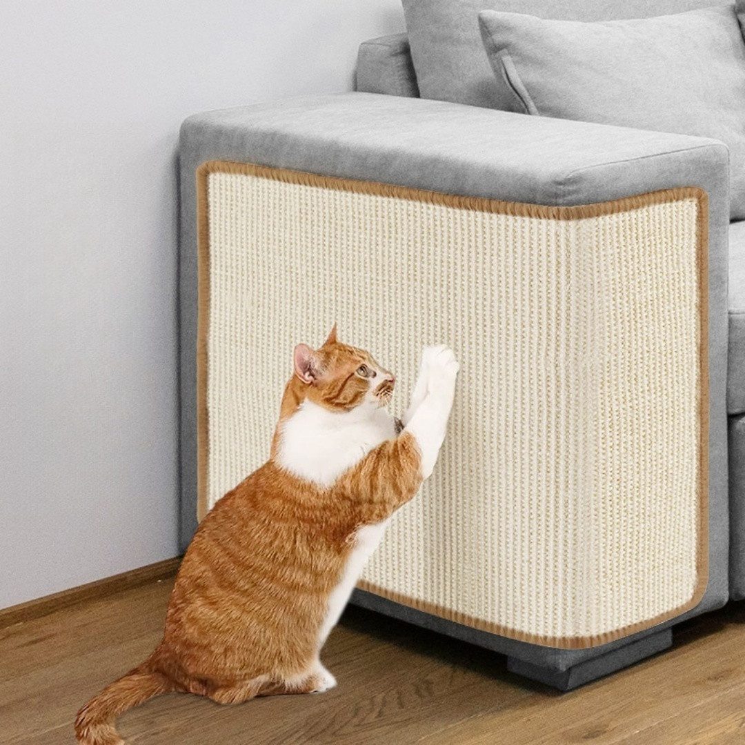 Kratzmatte Sisal-Kratzmatte 35x48cm, geeignet für Sofa und Teppich