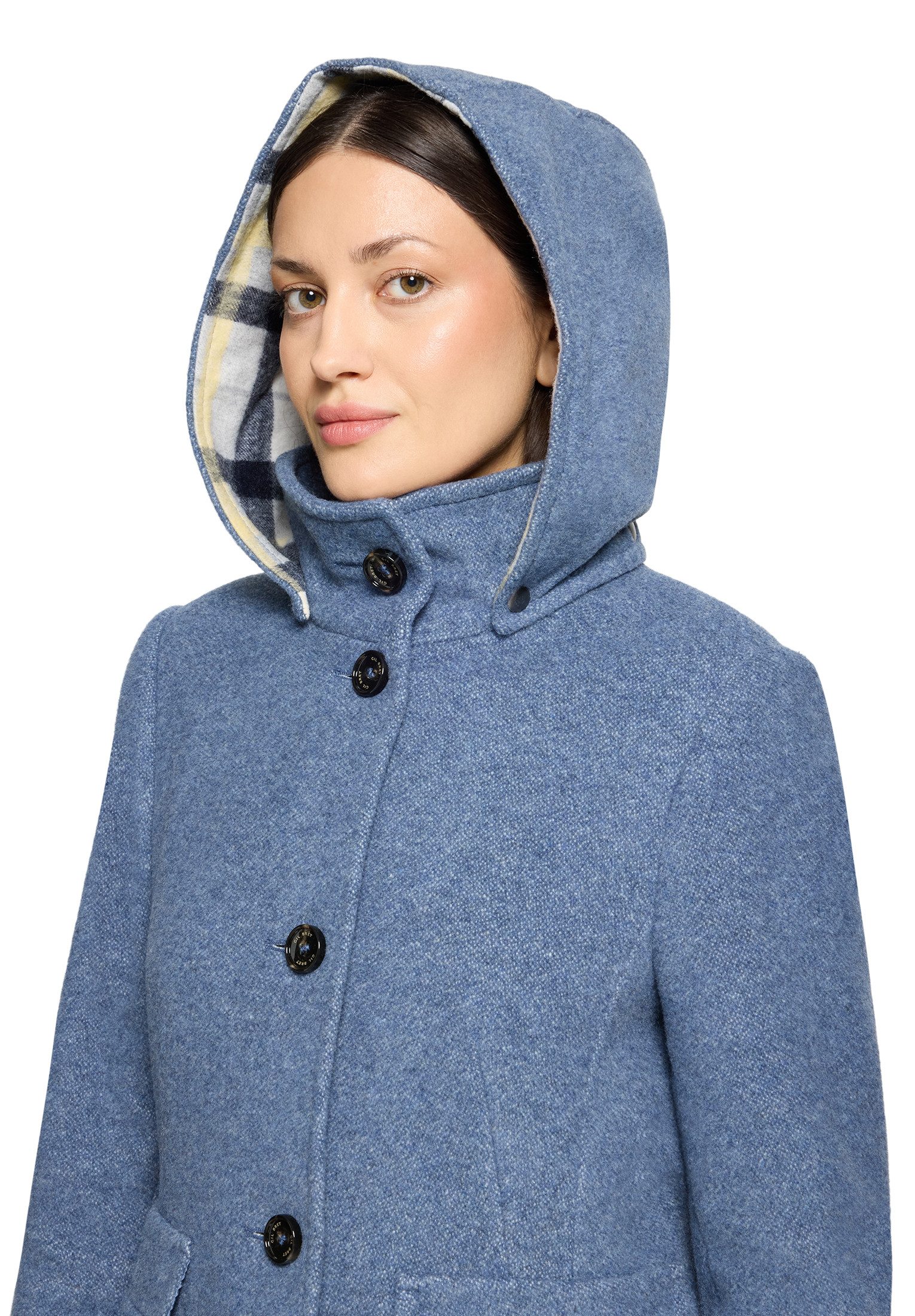 Gil Bret Fleecejacke mit Kapuze und Wolle