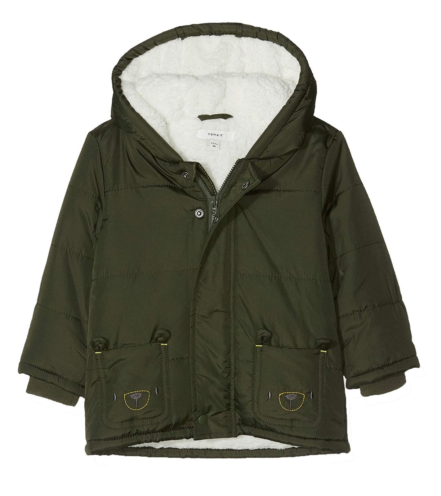 Name It Winterjacke »name it Winter-Jacke kuscheliger Kinder Parka mit Teddyfutter Freizeit ...
