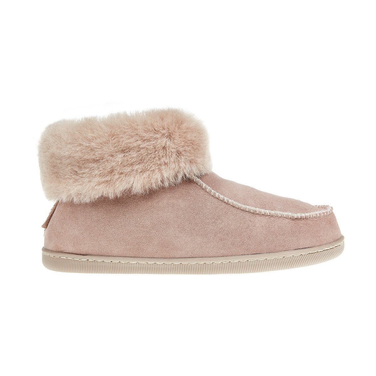 Vanuba PEPPIN Herren Hausschuh Echtleder Hüttenschuhe/Winter-Hausschuhe/Gefüttert