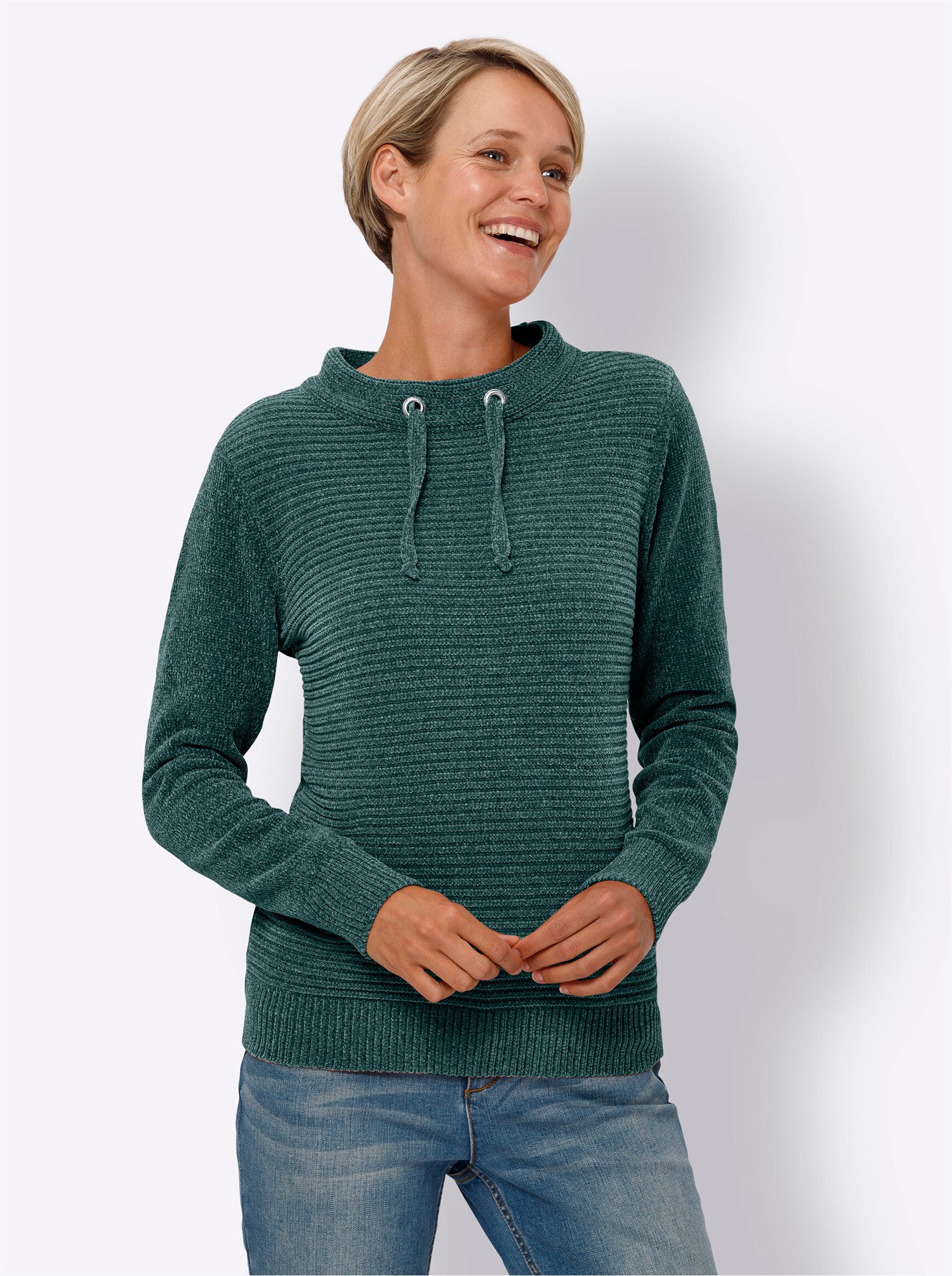 Strickpullover Langarm-Pullover