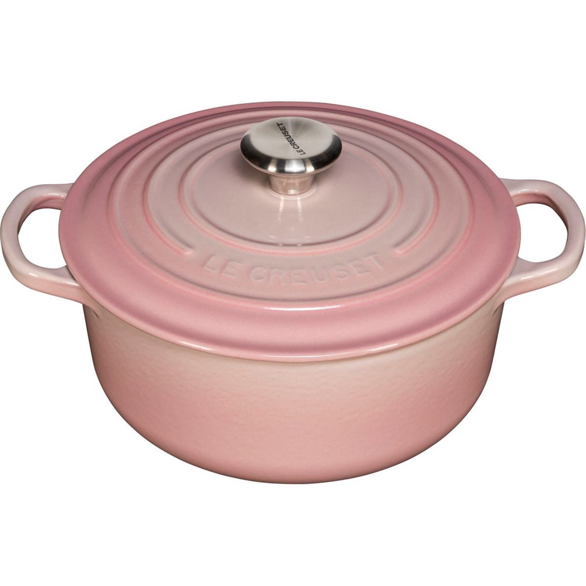 Kochtopf Signature Gusseisen- Braeter rund 20cm shellpink
