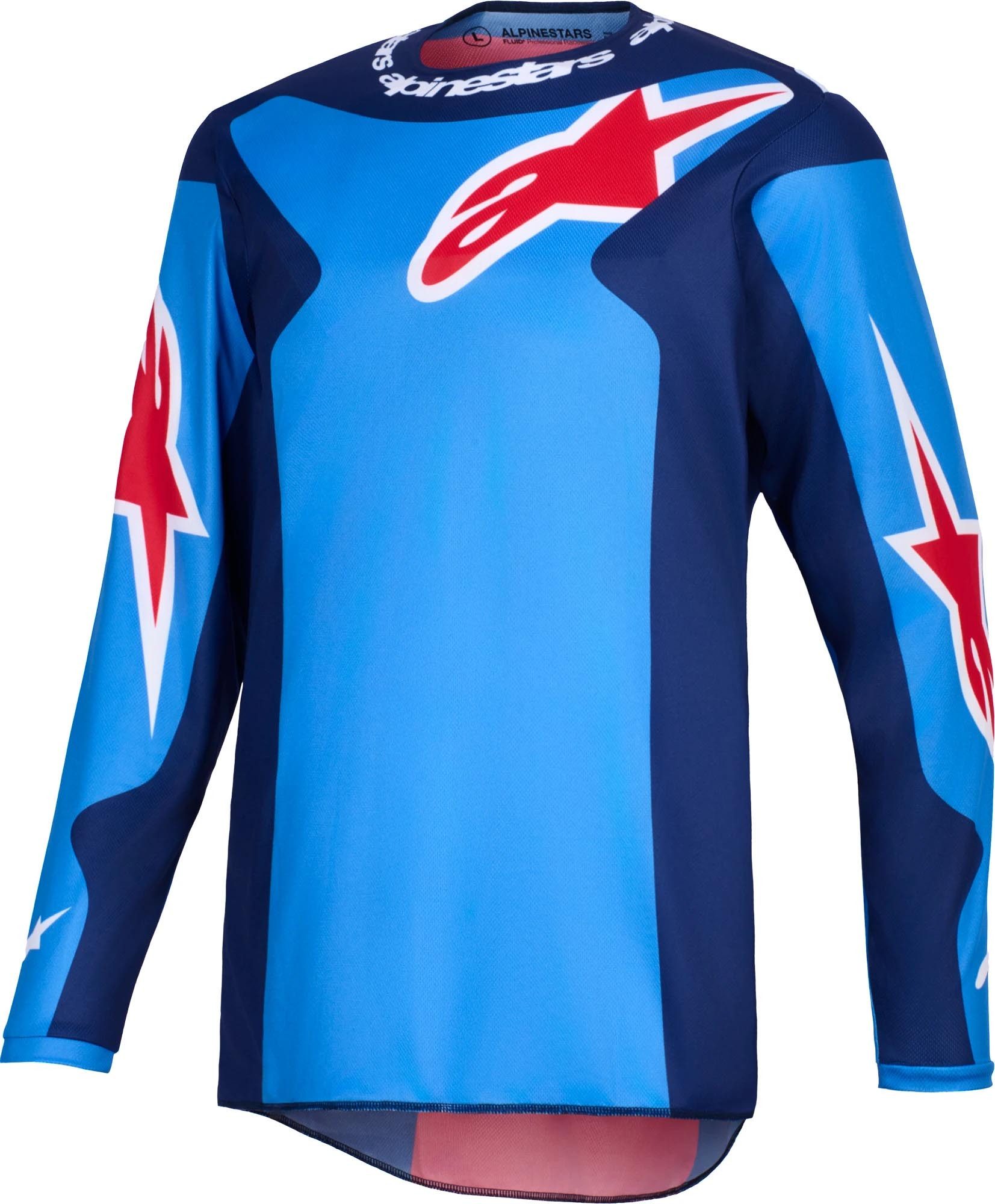 Motocross-Shirt Fluid Grid Motocross Jersey