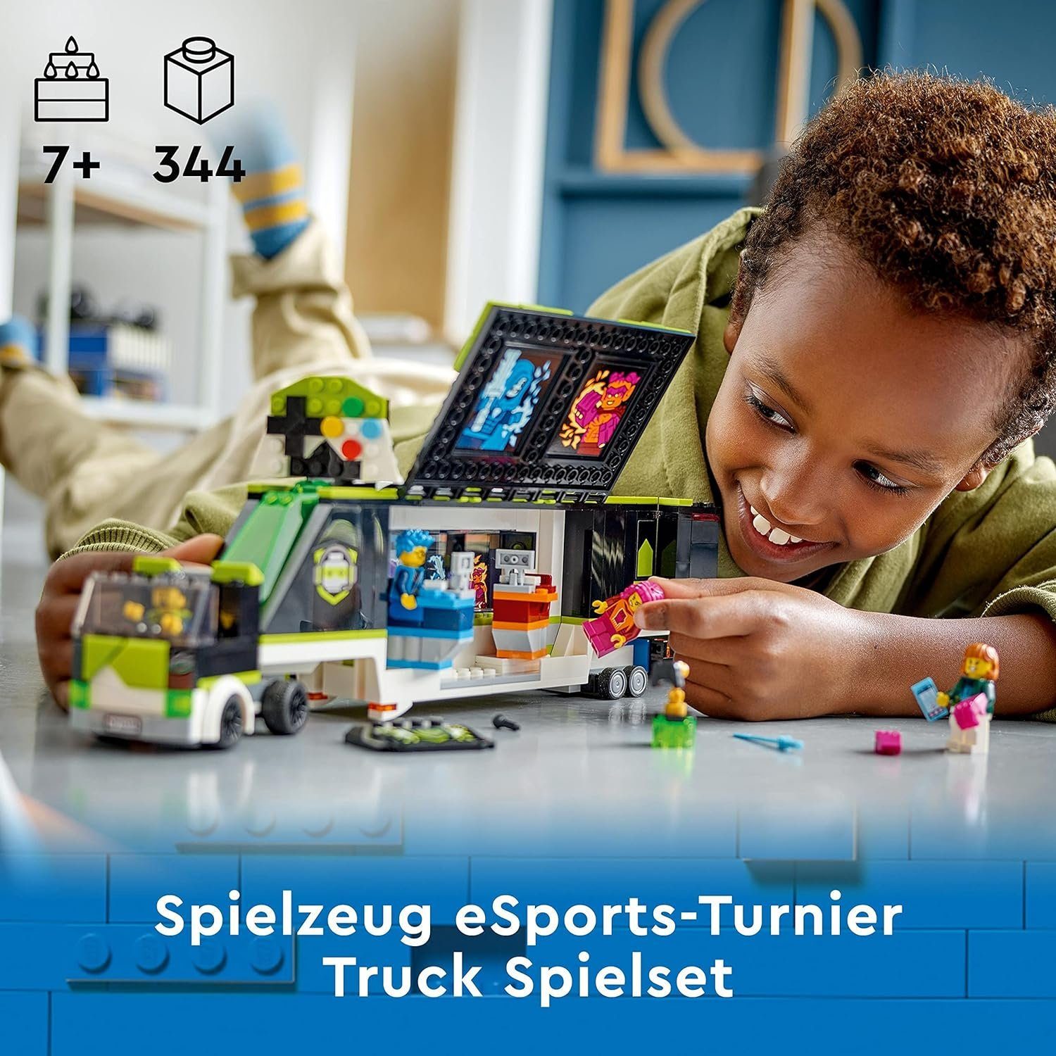 LEGO® City - Gaming Turnier Truck E-Sports (60388) Konstruktions-Spielset, günstig online kaufen