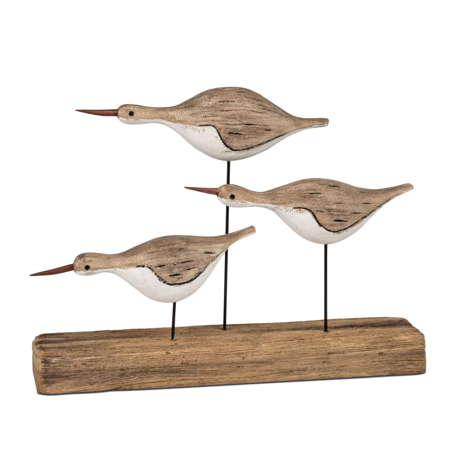 formano Skulptur, Auf Sockel, Braun, Vogel, H: 24cm