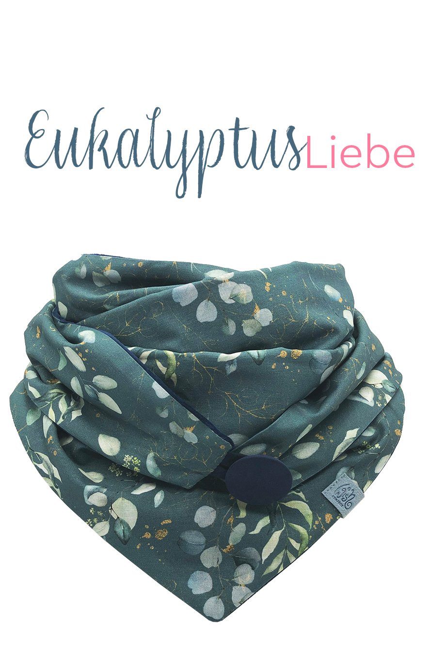 Wishproject® Dreieckstuch Dreieckstuch, Eukalyptus Grün, Damen günstig online kaufen
