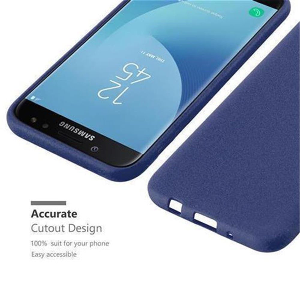Cadorabo Handyhülle für Samsung Galaxy J5 2017 Hülle Samsung Galaxy J5 2017, Flexible TPU Silikon Handy Schutzhülle - Hülle - ultra slim
