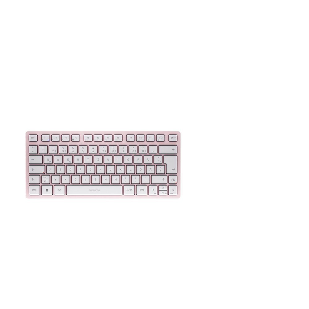 Cherry KW 7100 MINI BT Wireless-Tastatur (Multipoint 3 BT, Inkl. Transporttasche)