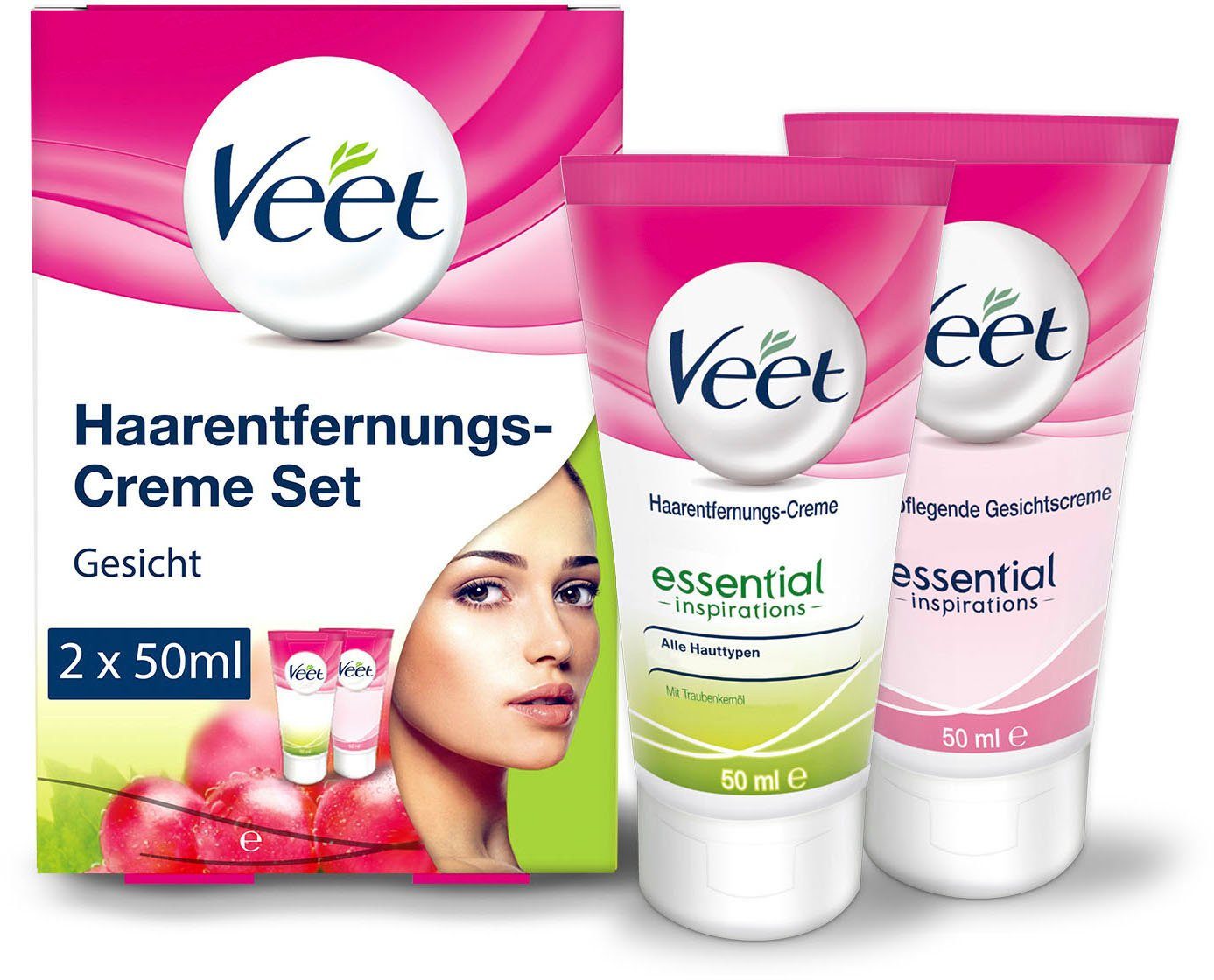 Veet Enthaarungscreme »Essential Inspirations Gesicht Set« online kaufen | OTTO