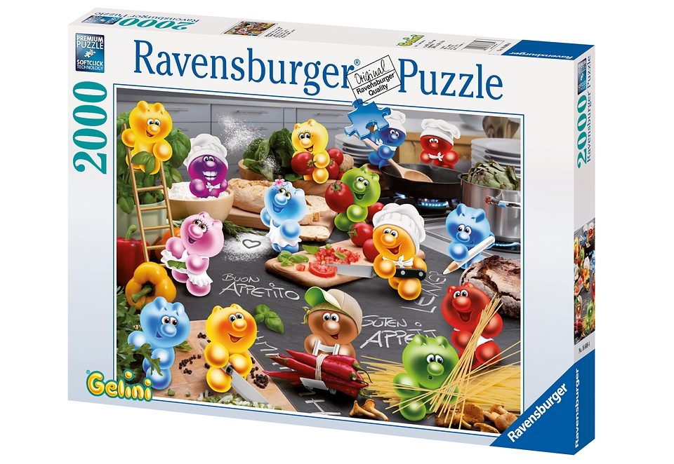 Image of Ravensburger Puzzle »Gelini - Küche, Kochen, Leidenschaft«, 2000 Puzzleteile, Made in Germany, FSC® - schützt Wald - weltweit