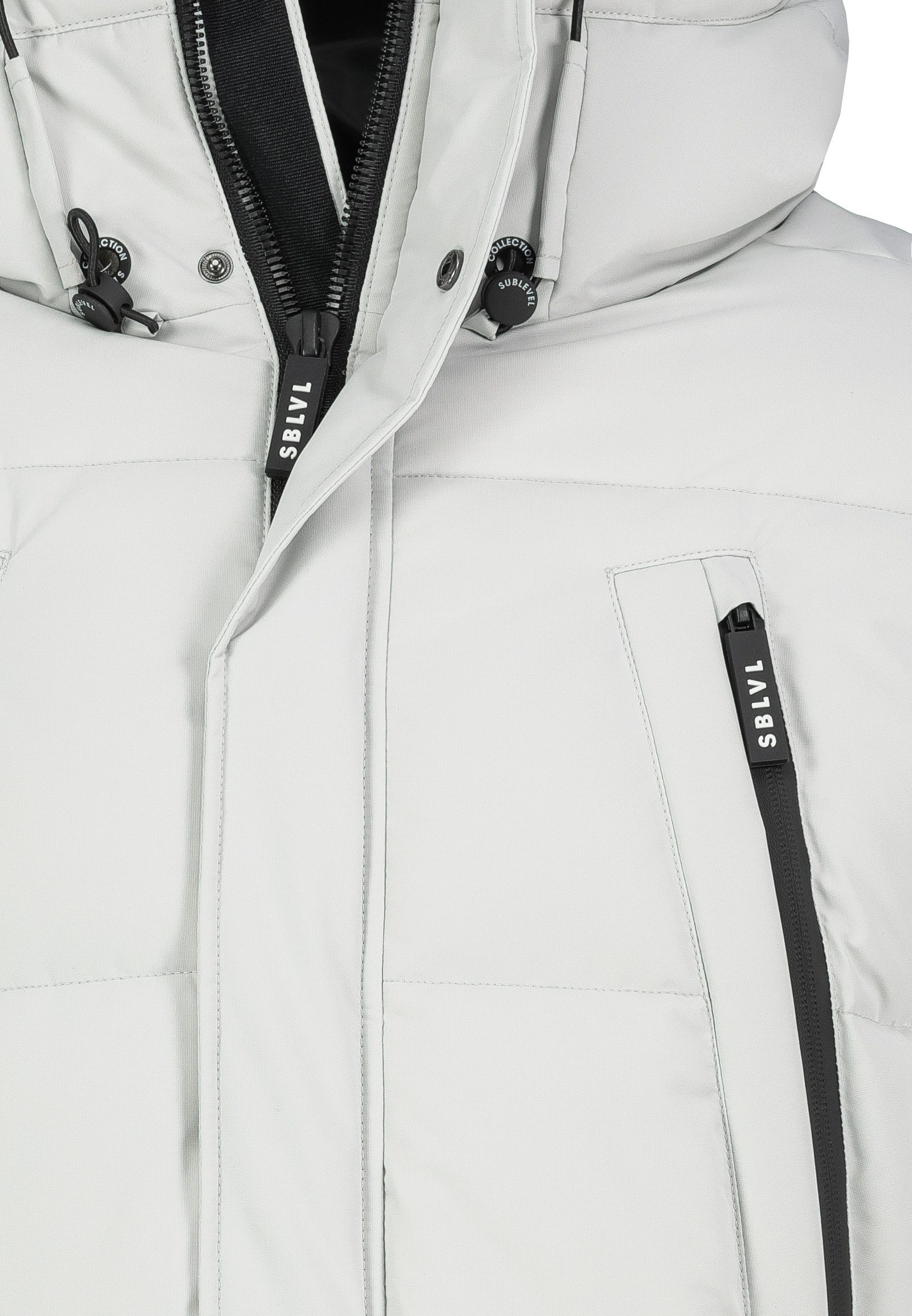 SUBLEVEL Winterjacke Warme Steppjacke mit funktionaler Kapuze (1-St) H50022 günstig online kaufen