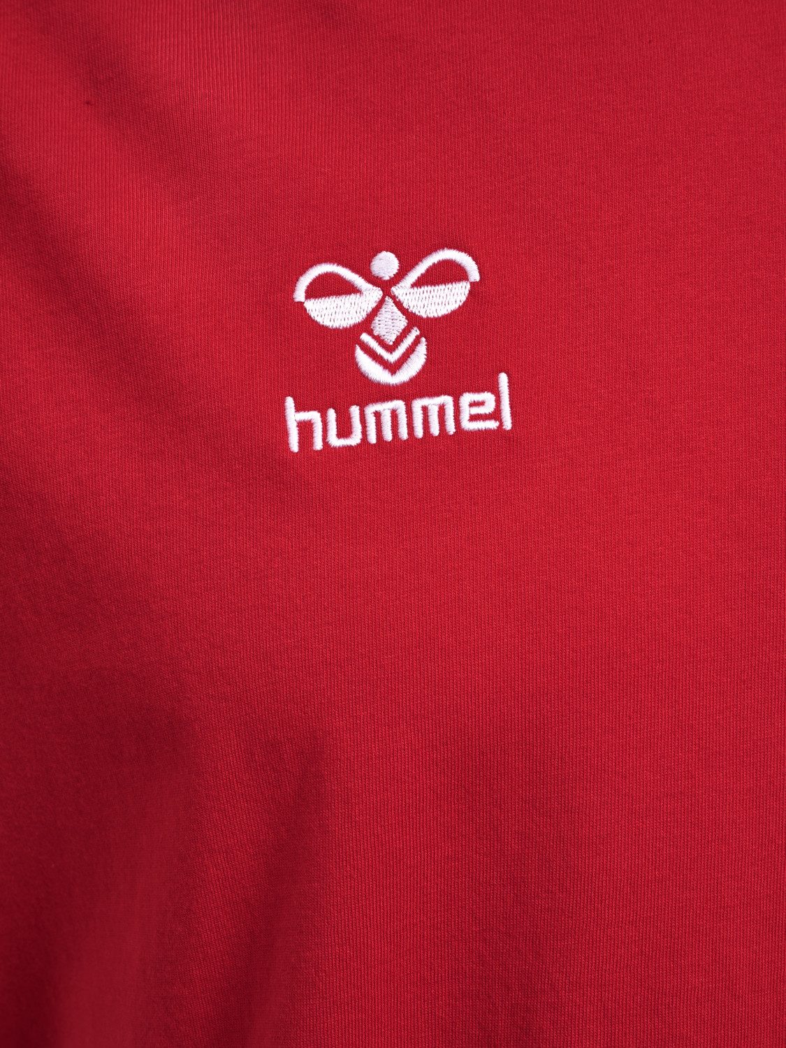 hummel T-Shirt Rundhalsausschnitt gesticktes Logo Regular fit hmlGO 2.0 T-SHIRT S/S