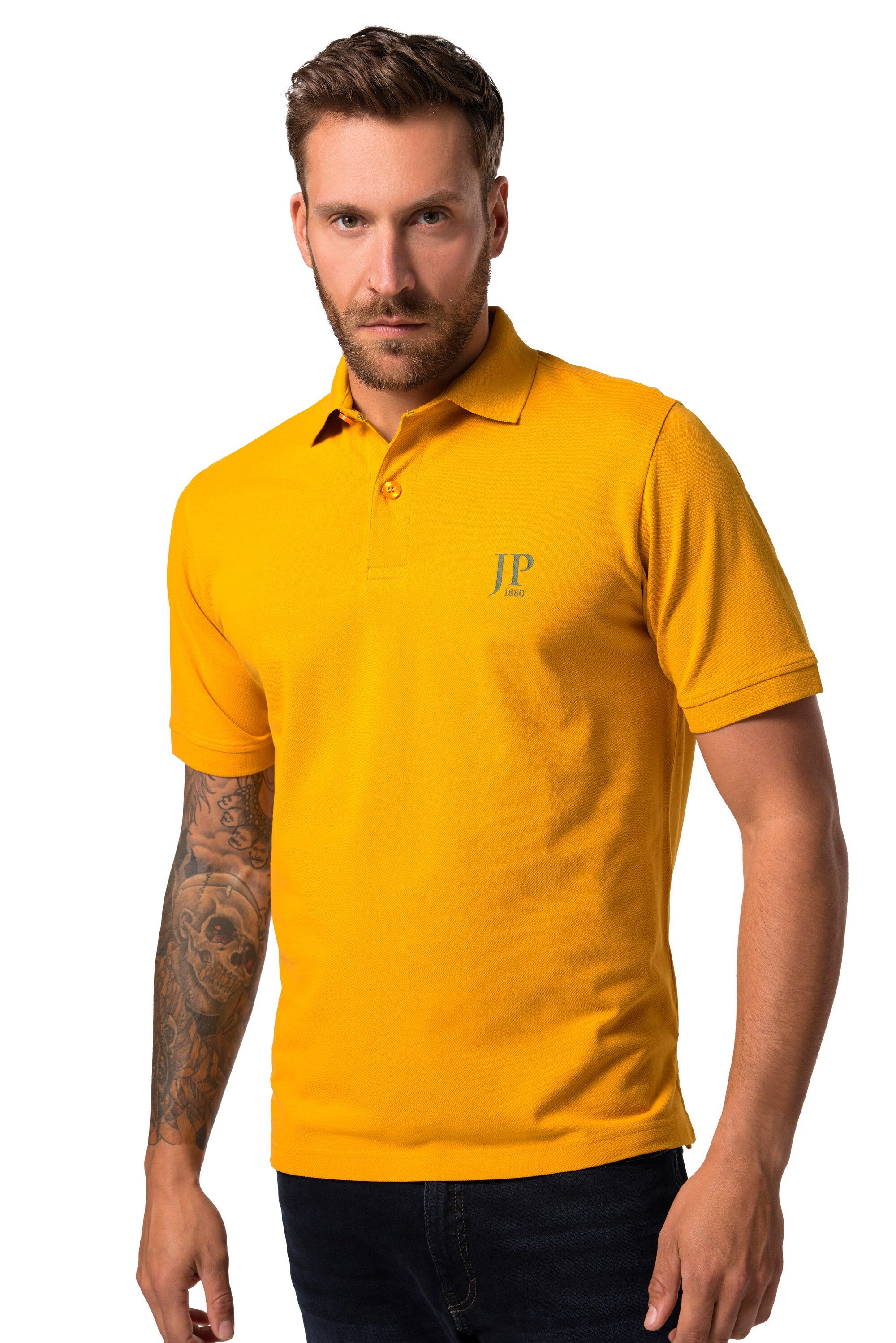 JP1880 Poloshirt bis 7XL Poloshirts 2er-Pack Piqué Seitenschlitze (2-tlg) günstig online kaufen